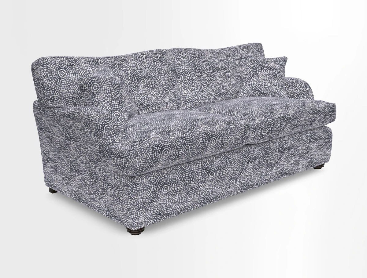 Alwinton 3 Seater Sofa Bed in Super Soft Velvet Navy