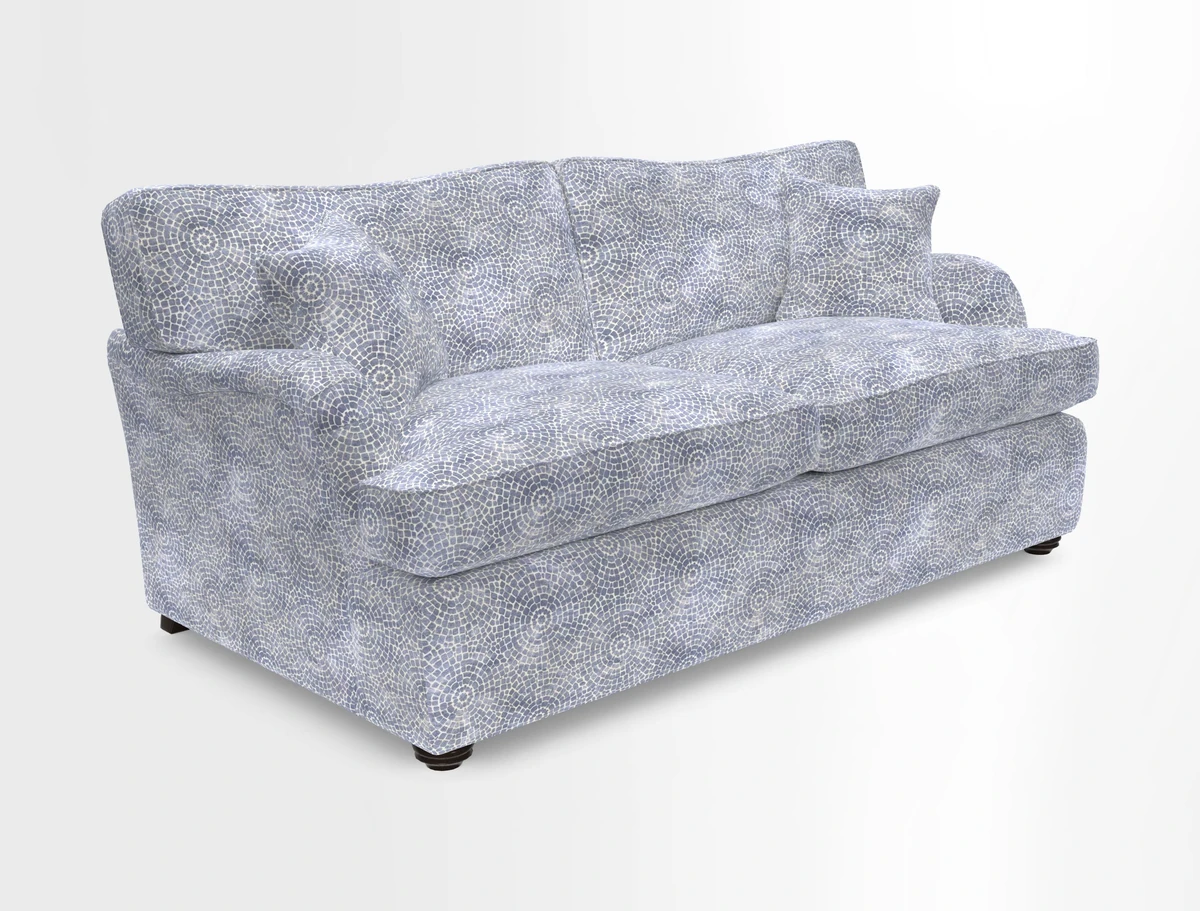 Alwinton 3 Seater Sofa Bed in Super Soft Velvet Navy