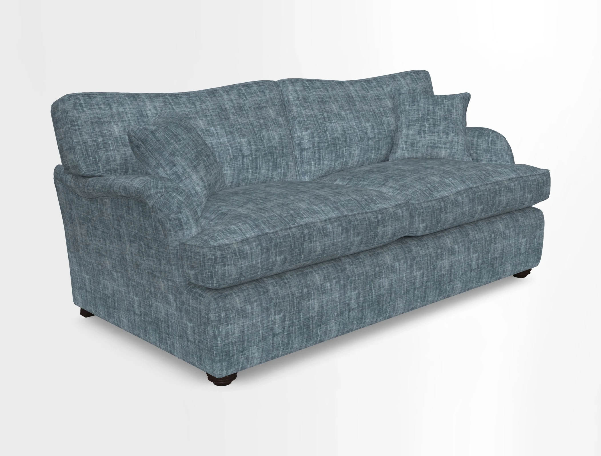 Alwinton 3 Seater Sofa Bed in Super Soft Velvet Navy