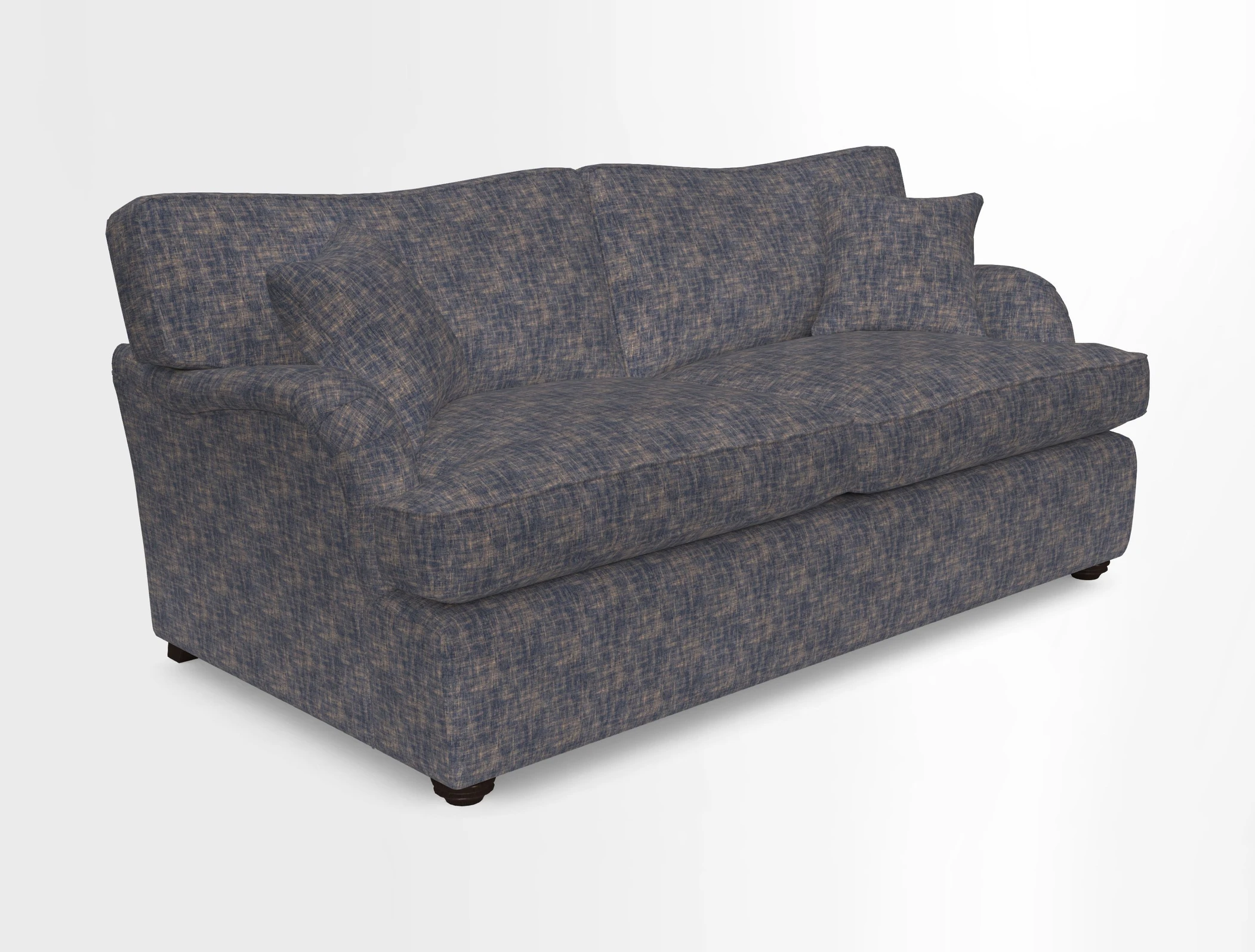 Alwinton 3 Seater Sofa Bed in Super Soft Velvet Navy