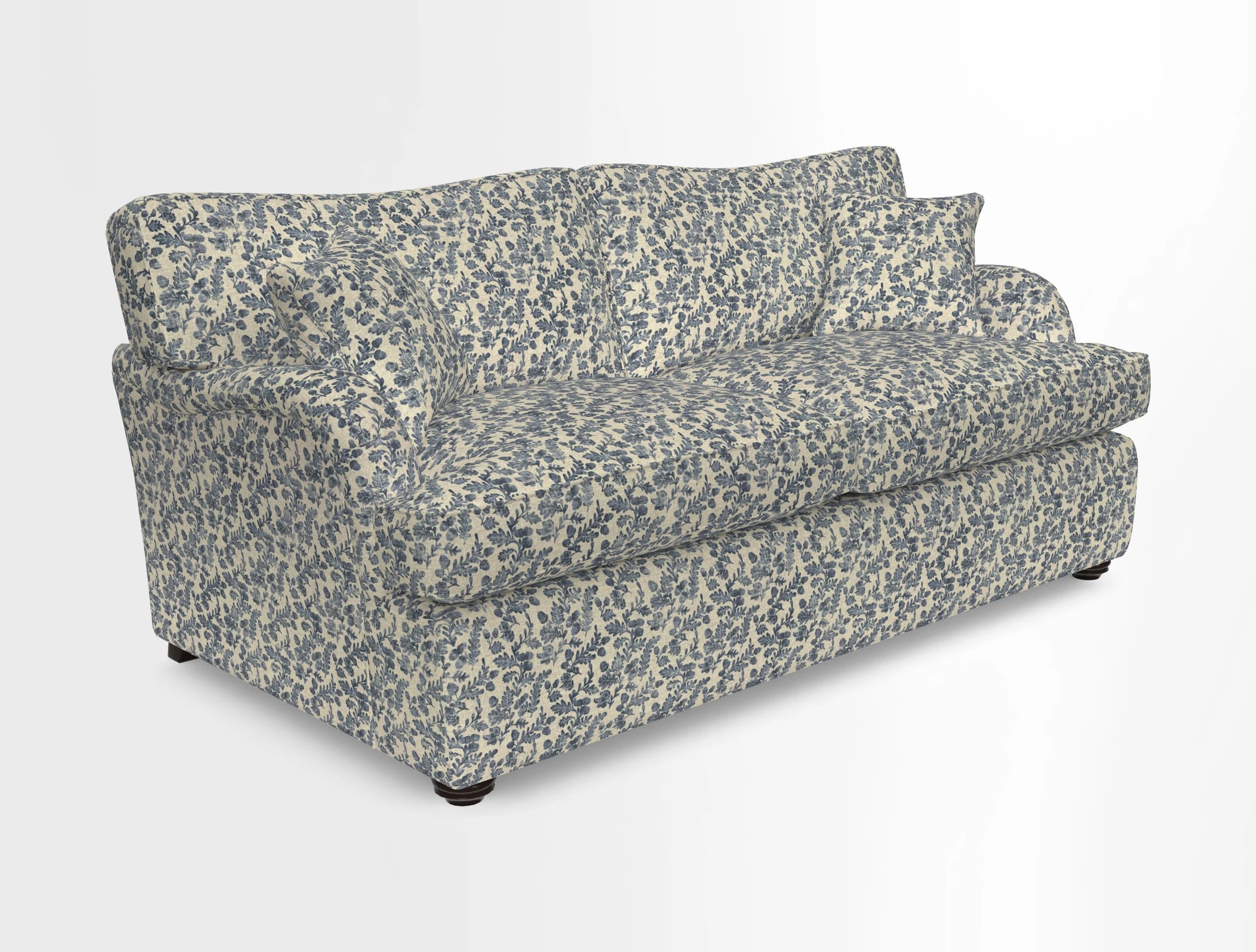 Alwinton 3 Seater Sofa Bed in Super Soft Velvet Navy