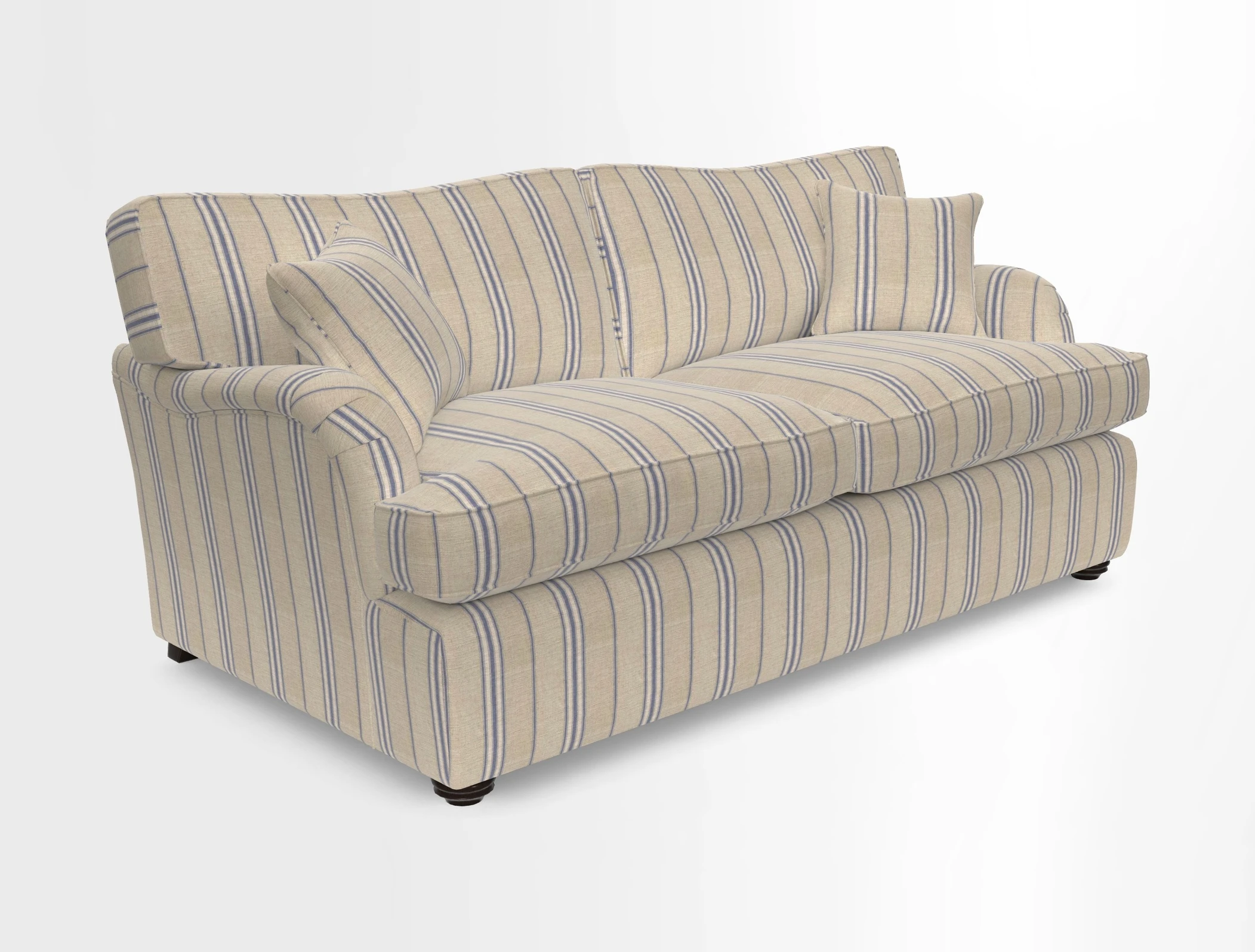 Alwinton 3 Seater Sofa Bed in Super Soft Velvet Navy