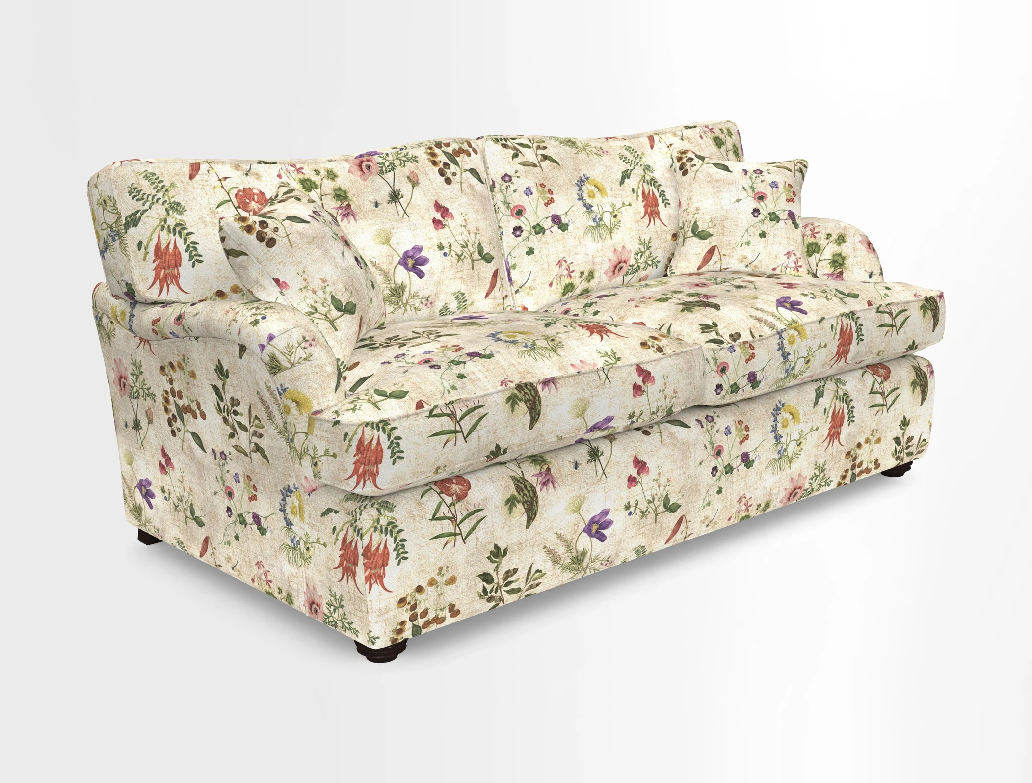 Alwinton 3 Seater Sofa Bed in Super Soft Velvet Navy