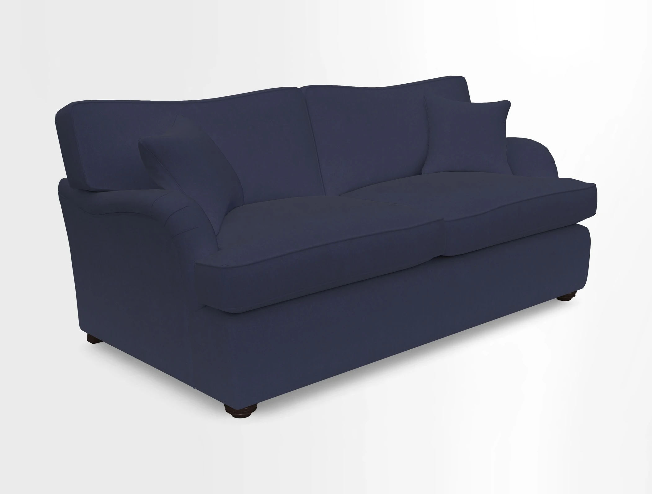Alwinton 3 Seater Sofa Bed in Super Soft Velvet Navy