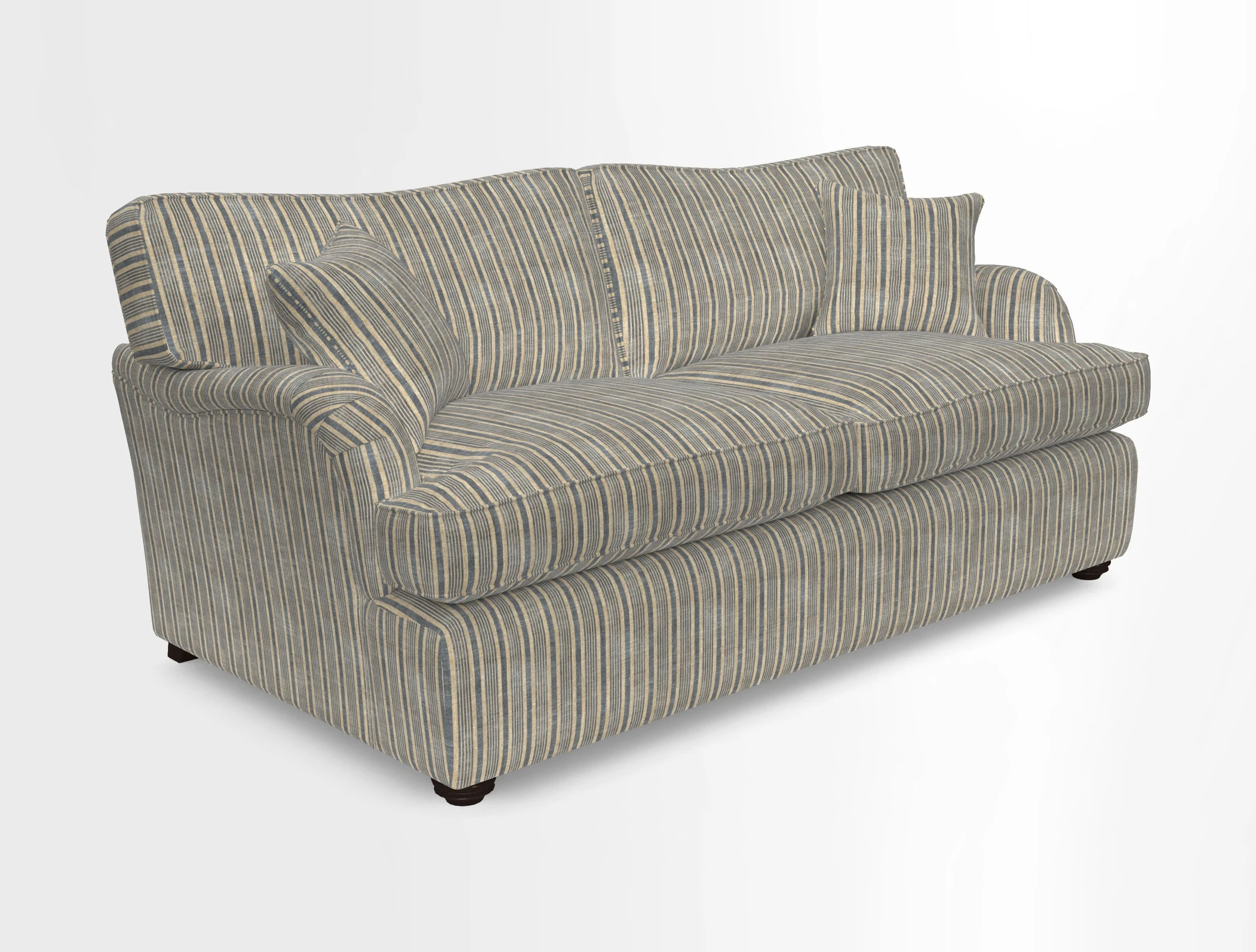 Alwinton 3 Seater Sofa Bed in Super Soft Velvet Navy