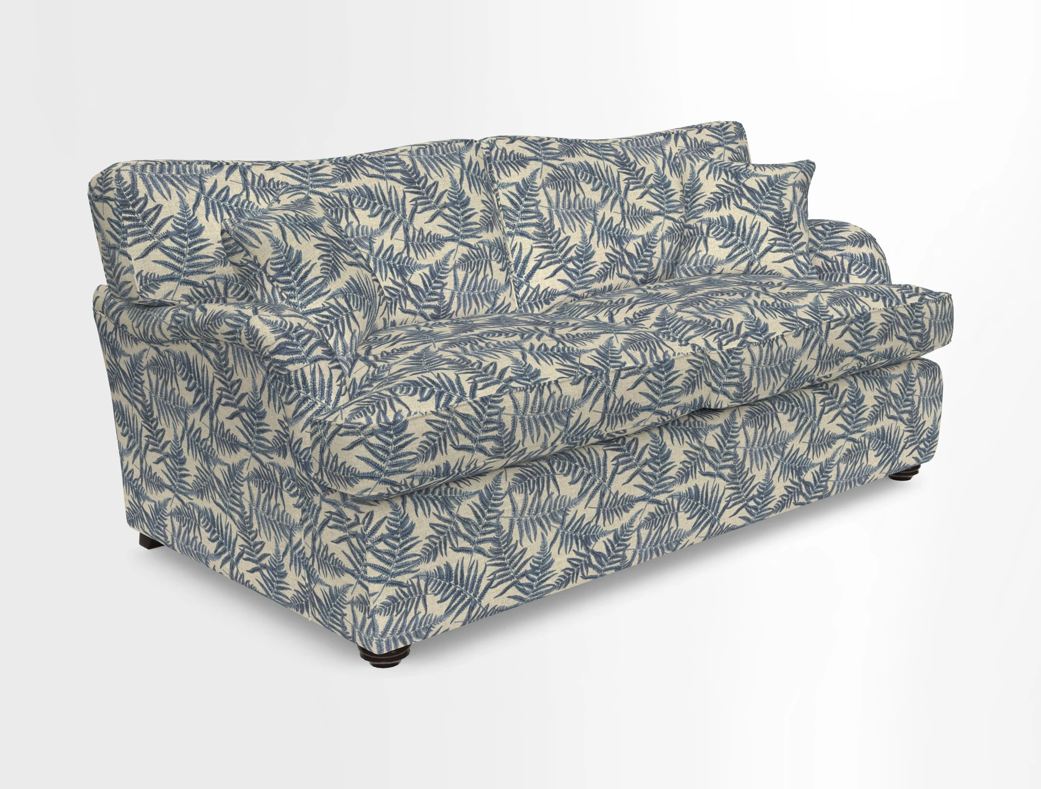 Alwinton 3 Seater Sofa Bed in Super Soft Velvet Navy