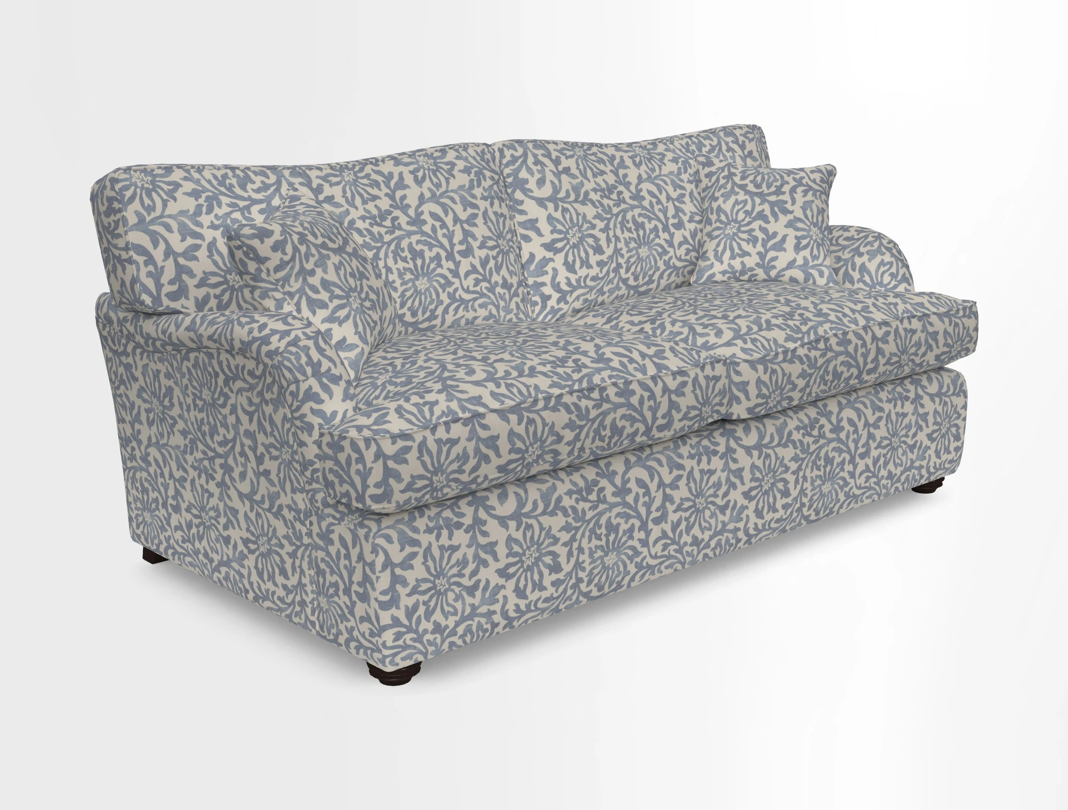 Alwinton 3 Seater Sofa Bed in Super Soft Velvet Navy