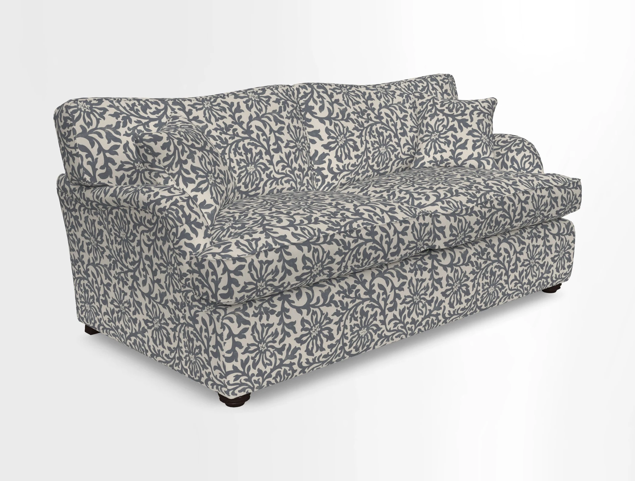 Alwinton 3 Seater Sofa Bed in Super Soft Velvet Navy