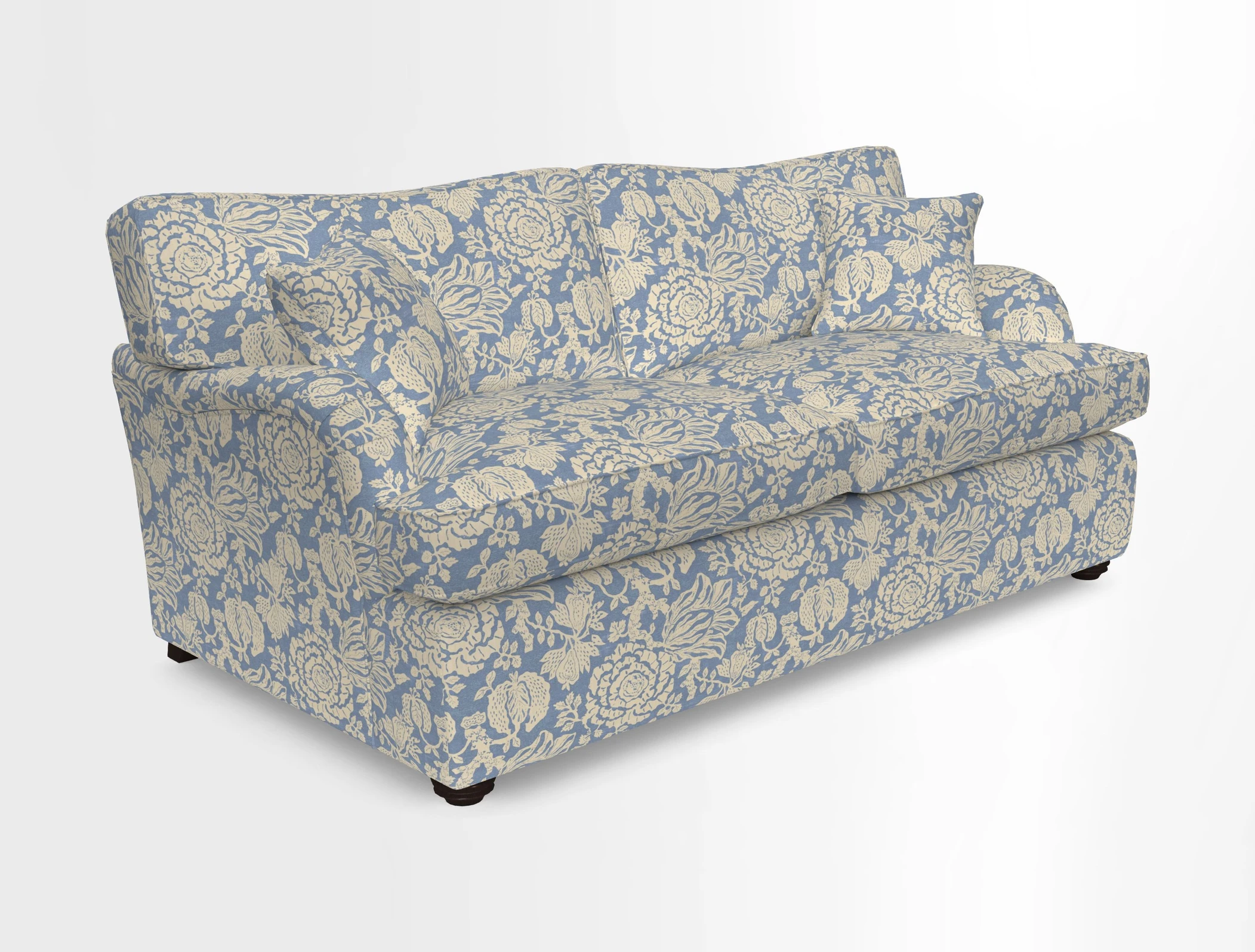 Alwinton 3 Seater Sofa Bed in Super Soft Velvet Navy