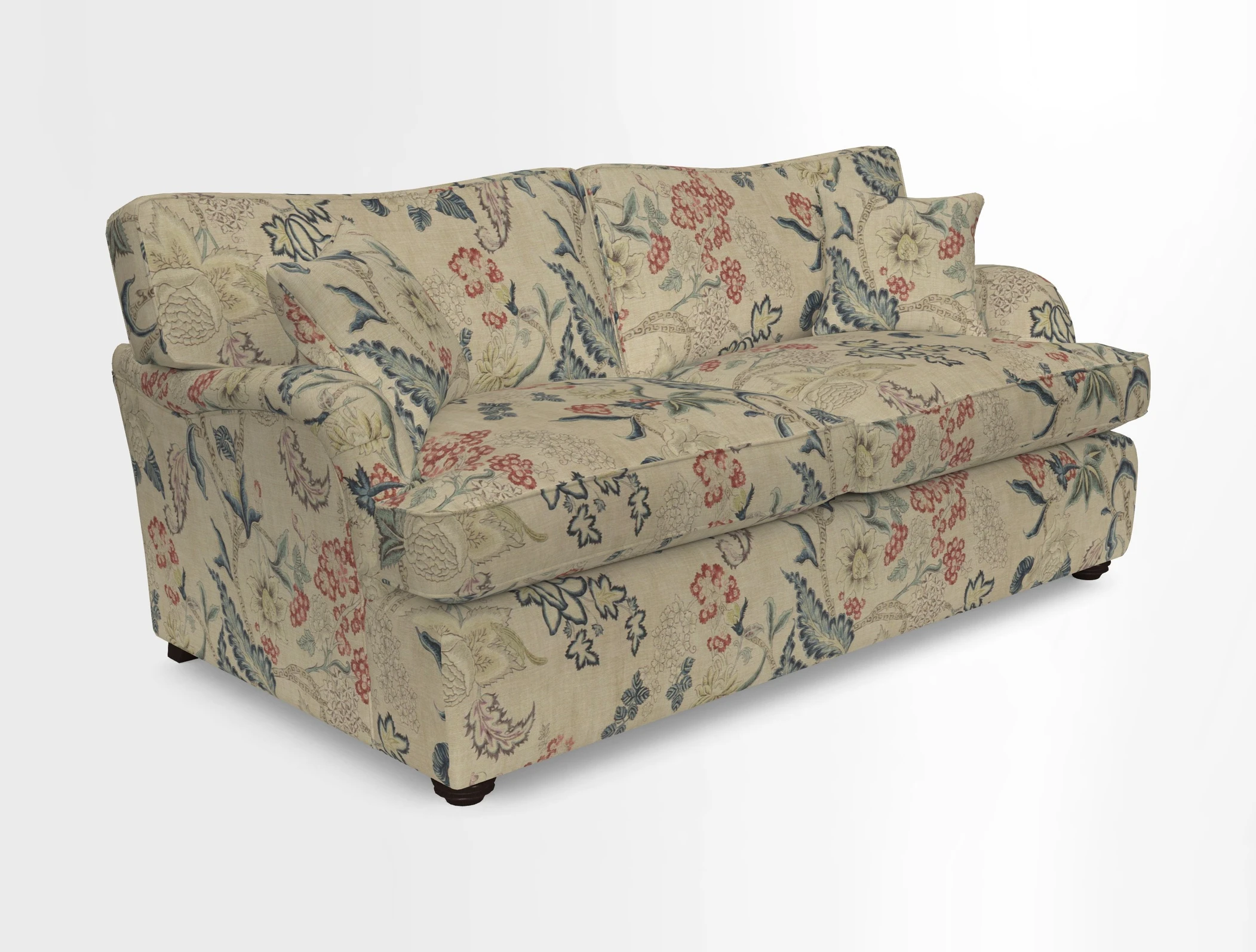Alwinton 3 Seater Sofa Bed in Super Soft Velvet Navy