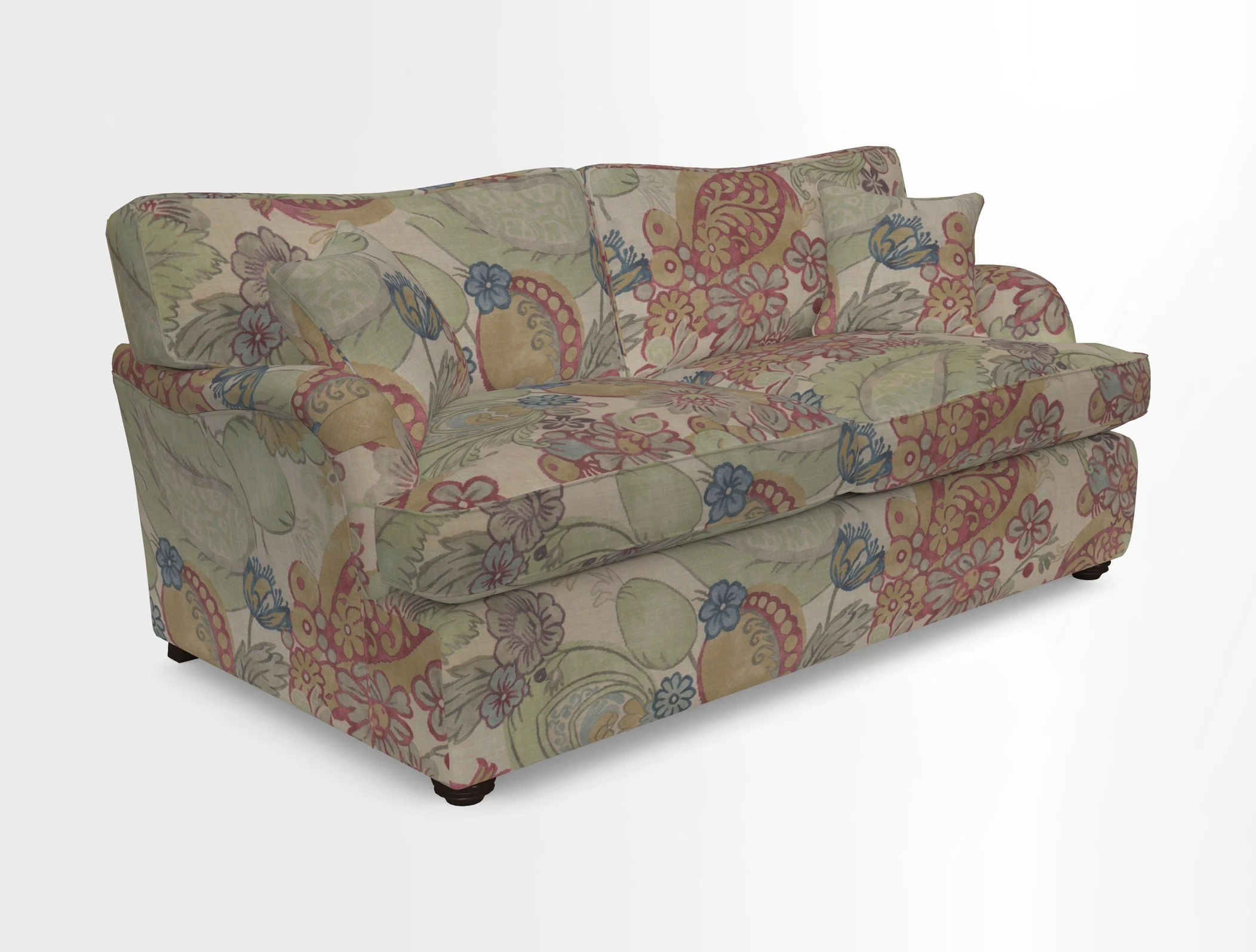 Alwinton 3 Seater Sofa Bed in Super Soft Velvet Navy