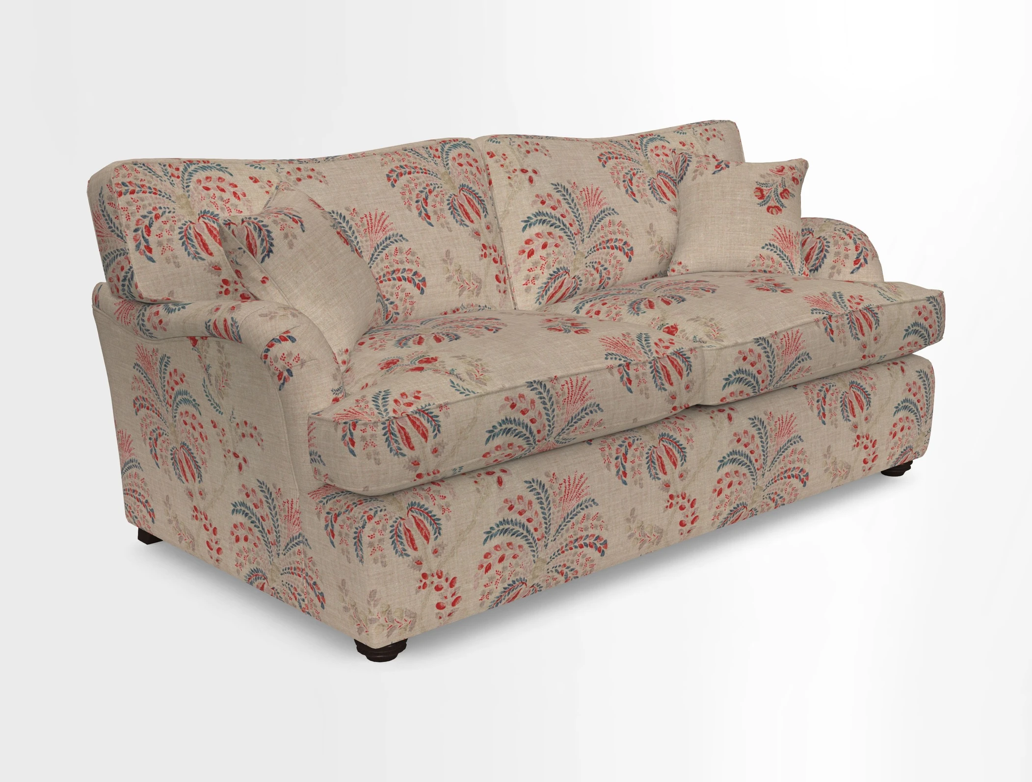 Alwinton 3 Seater Sofa Bed in Super Soft Velvet Navy