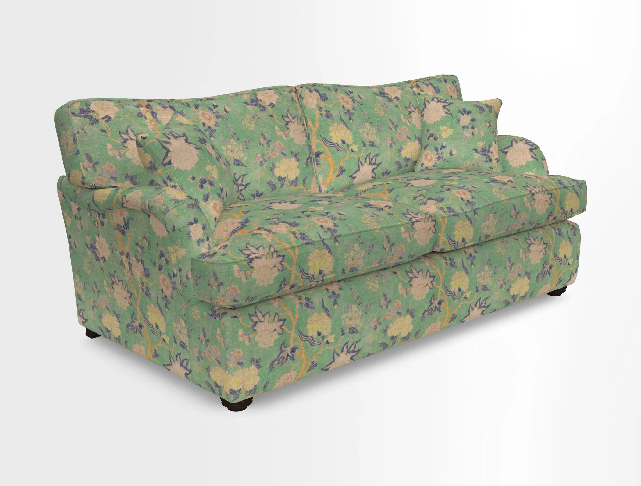 Alwinton 3 Seater Sofa Bed in Super Soft Velvet Navy