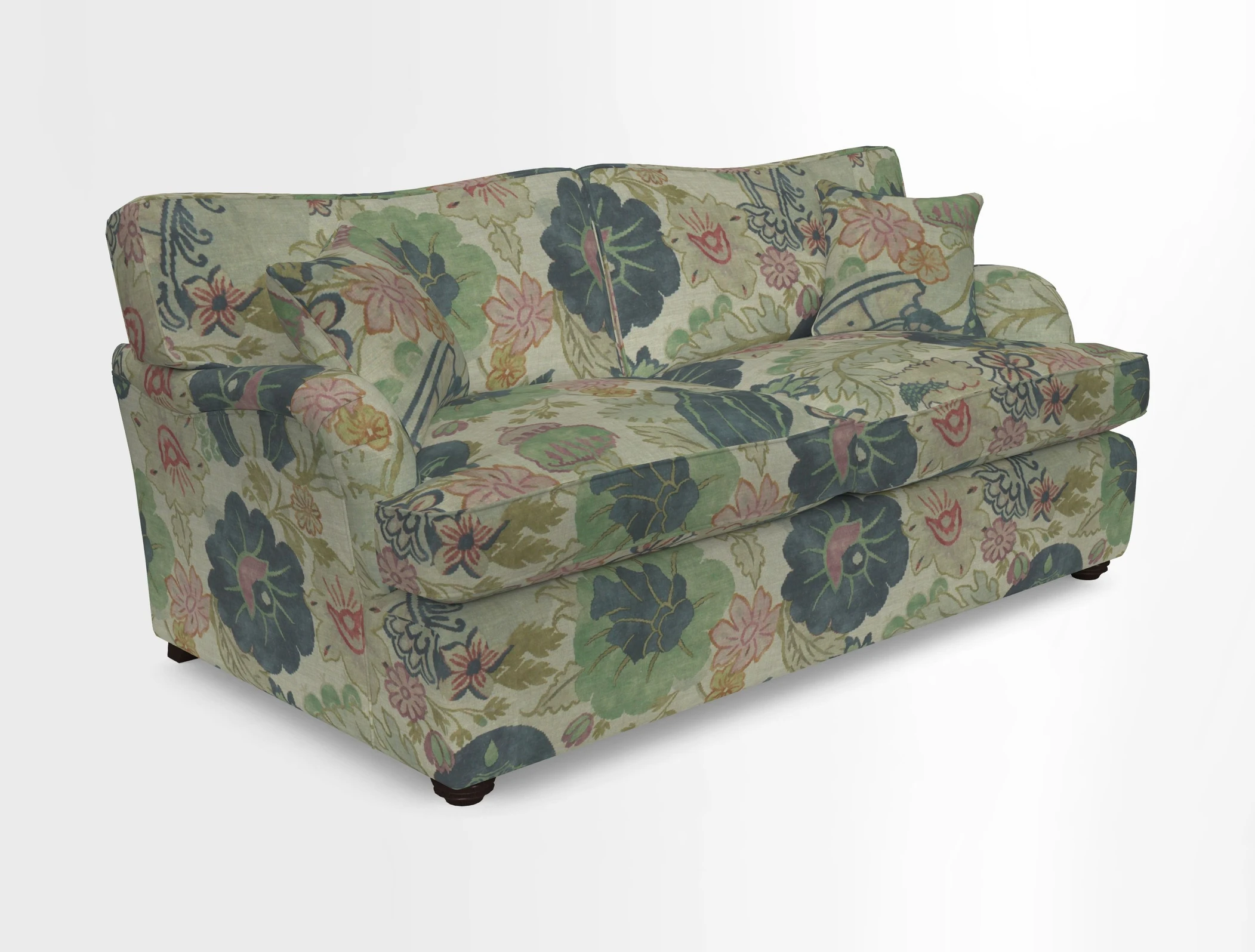 Alwinton 3 Seater Sofa Bed in Super Soft Velvet Navy