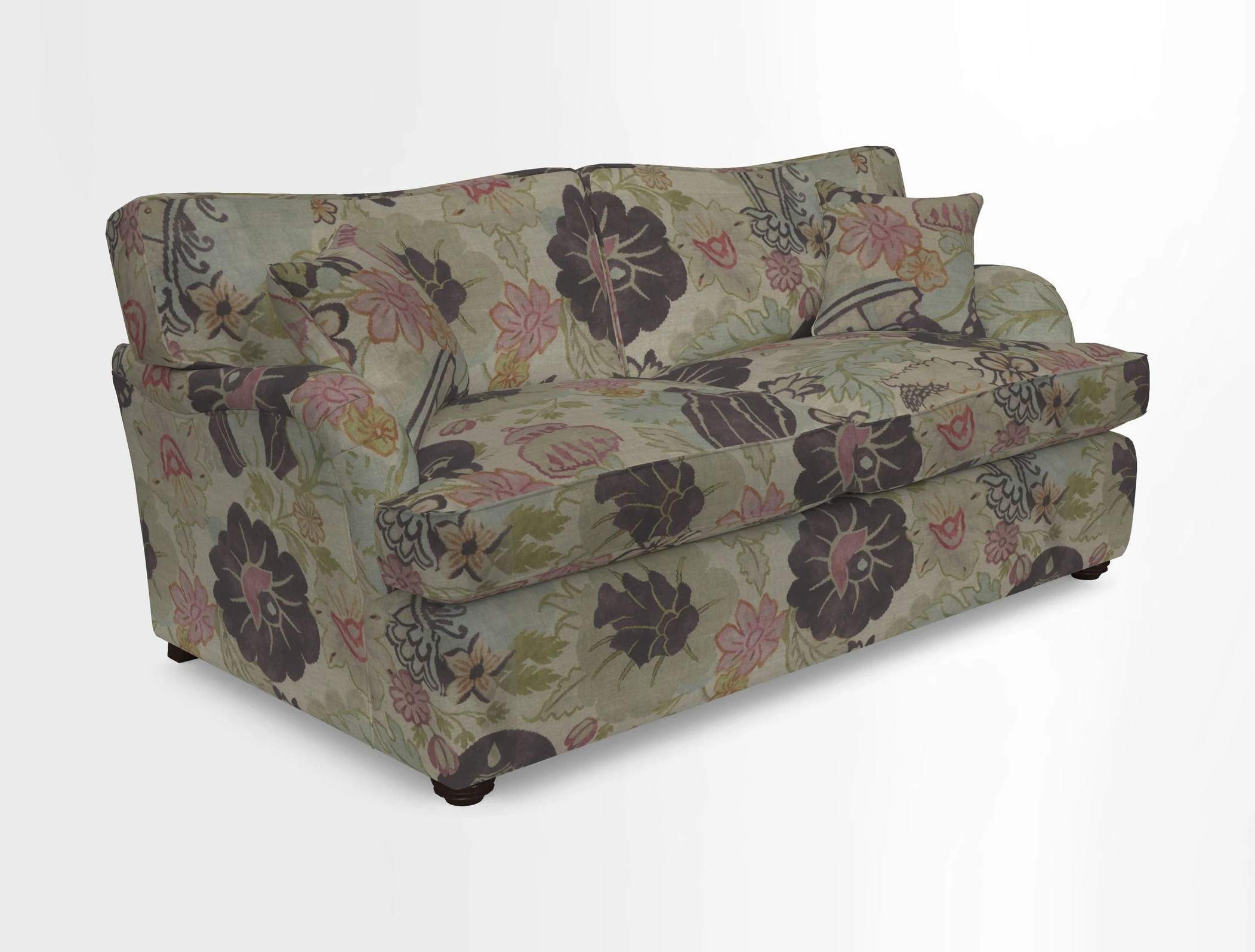 Alwinton 3 Seater Sofa Bed in Super Soft Velvet Navy