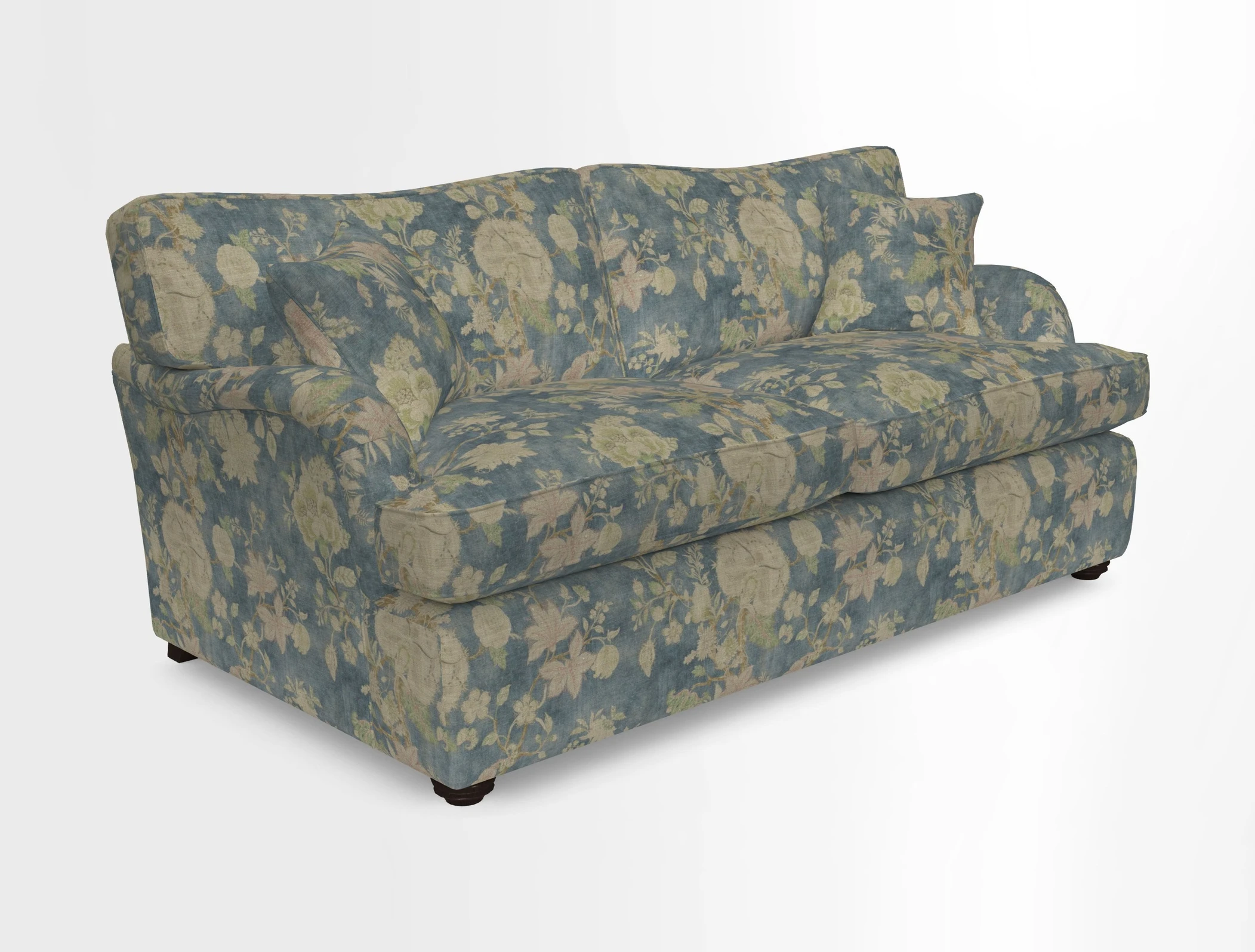 Alwinton 3 Seater Sofa Bed in Super Soft Velvet Navy