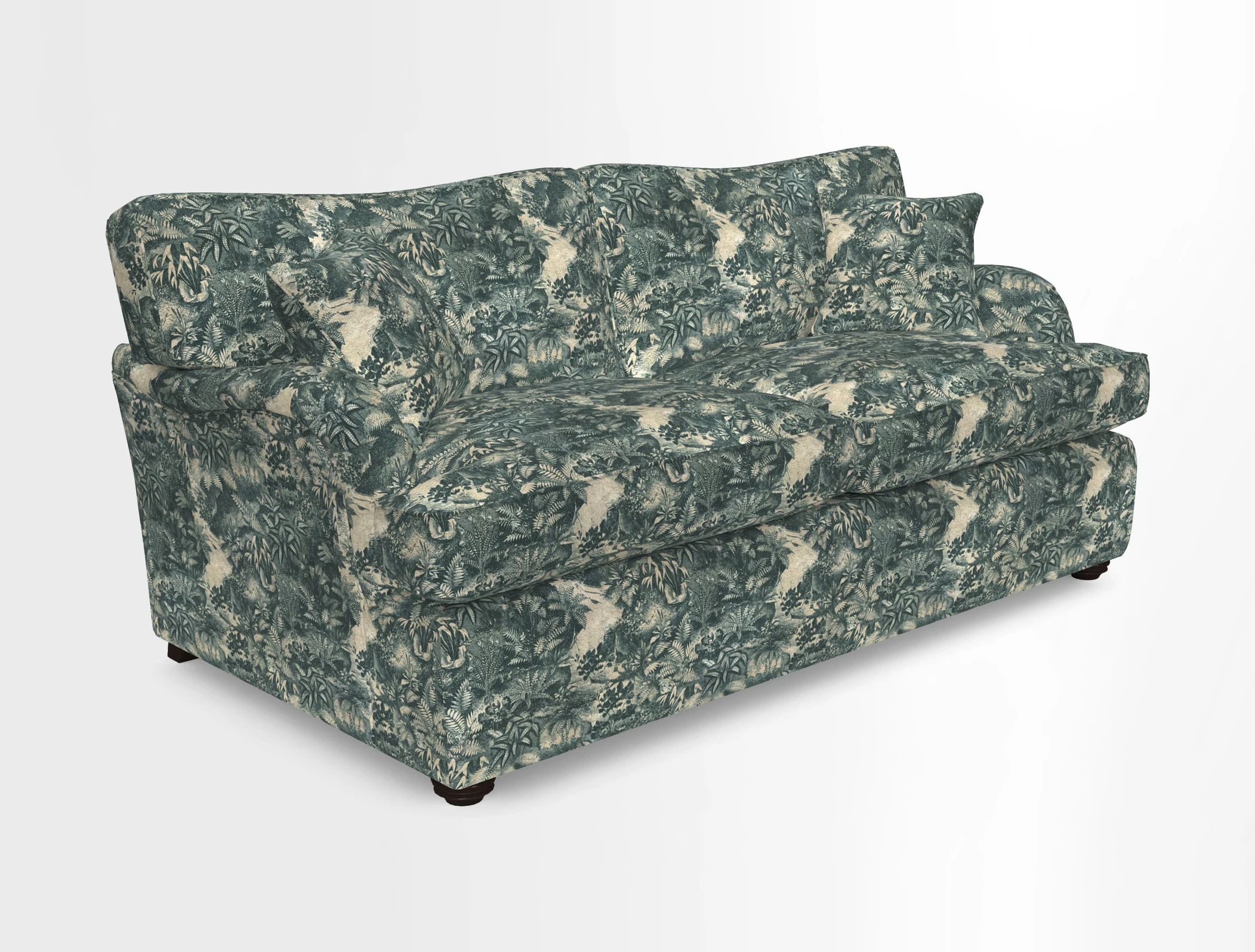 Alwinton 3 Seater Sofa Bed in Super Soft Velvet Navy