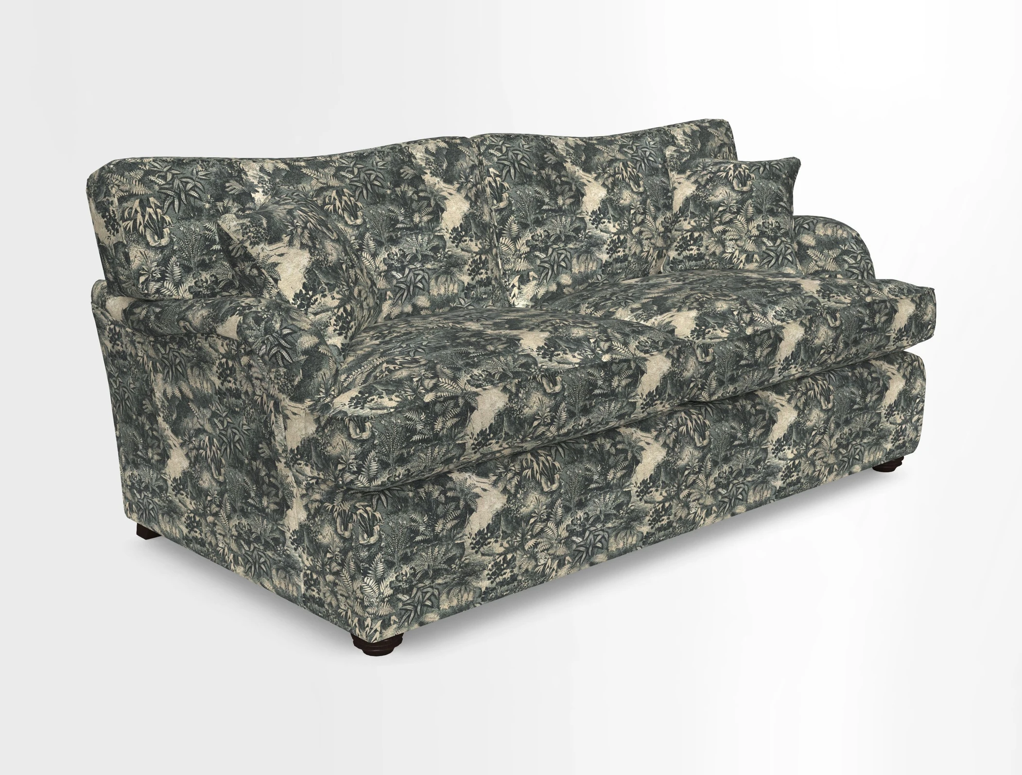 Alwinton 3 Seater Sofa Bed in Super Soft Velvet Navy