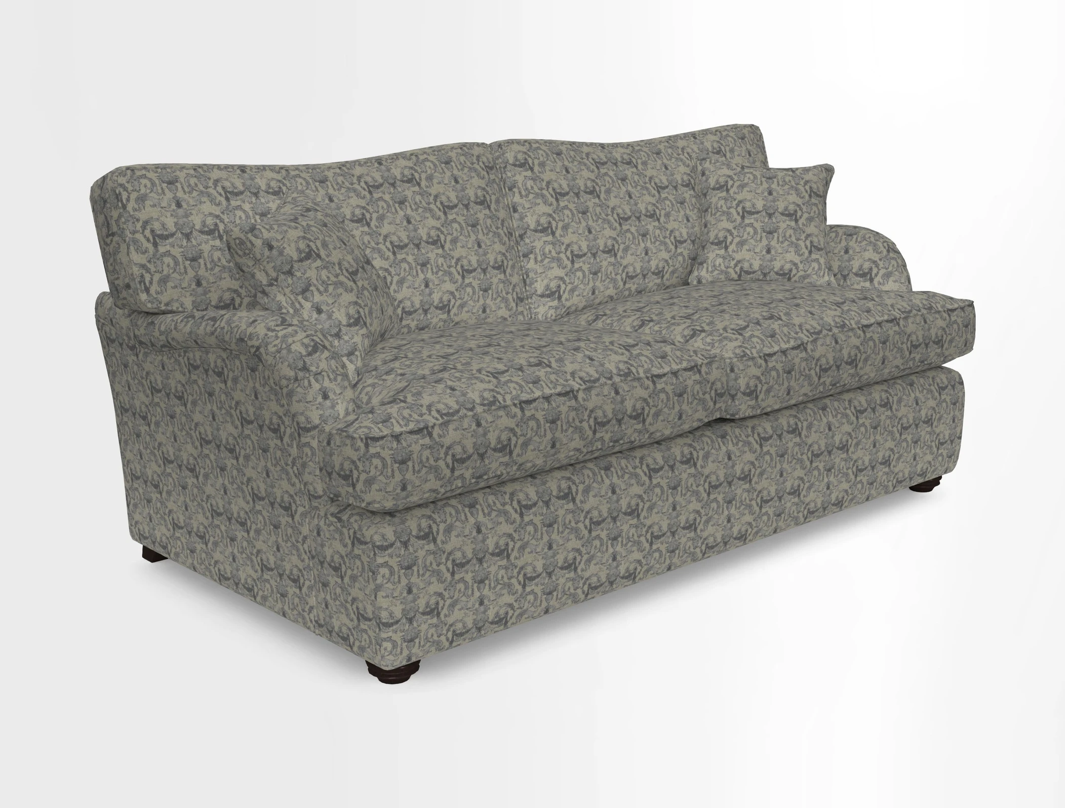 Alwinton 3 Seater Sofa Bed in Super Soft Velvet Navy