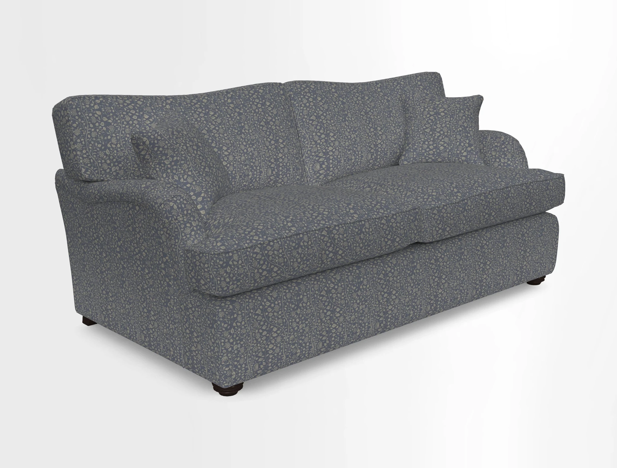 Alwinton 3 Seater Sofa Bed in Super Soft Velvet Navy