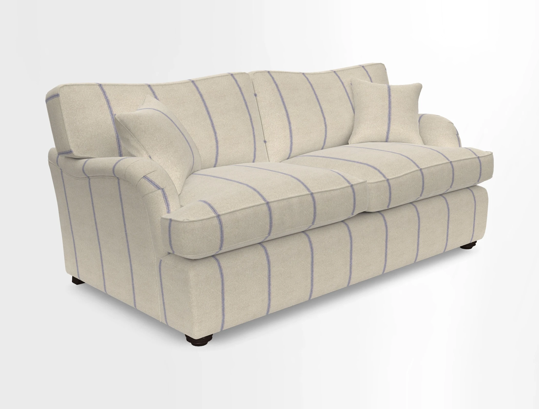 Alwinton 3 Seater Sofa Bed in Super Soft Velvet Navy