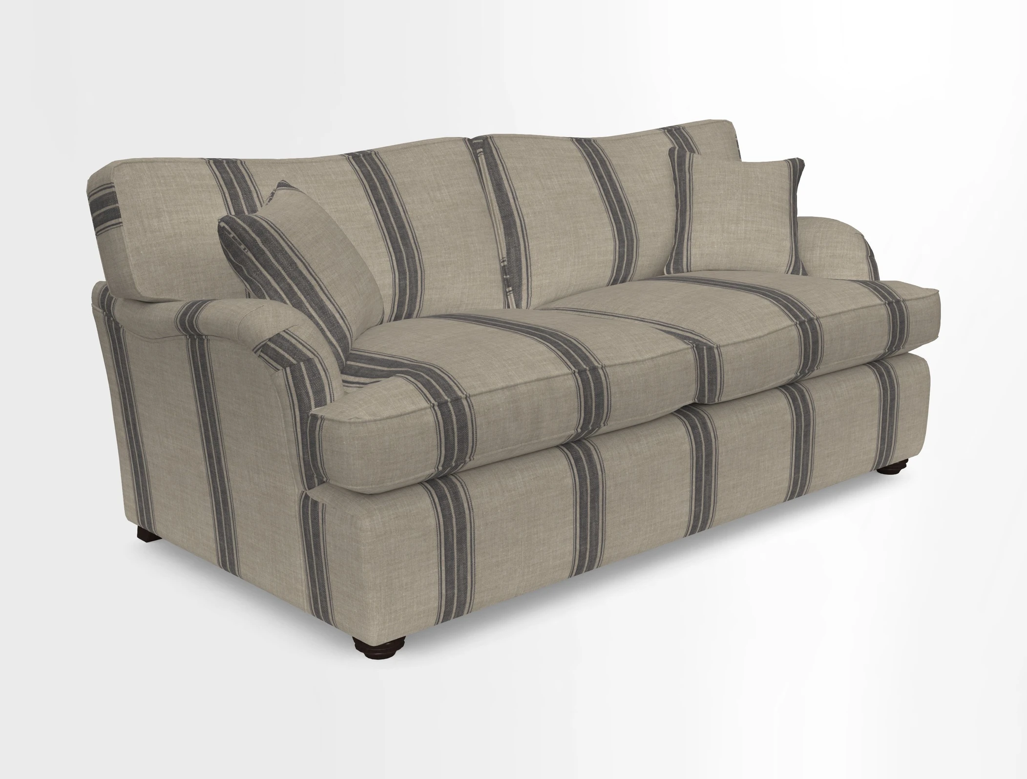 Alwinton 3 Seater Sofa Bed in Super Soft Velvet Navy