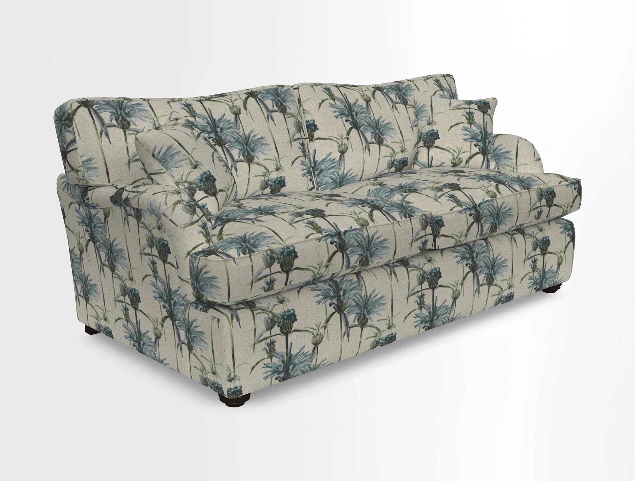 Alwinton 3 Seater Sofa Bed in Super Soft Velvet Navy