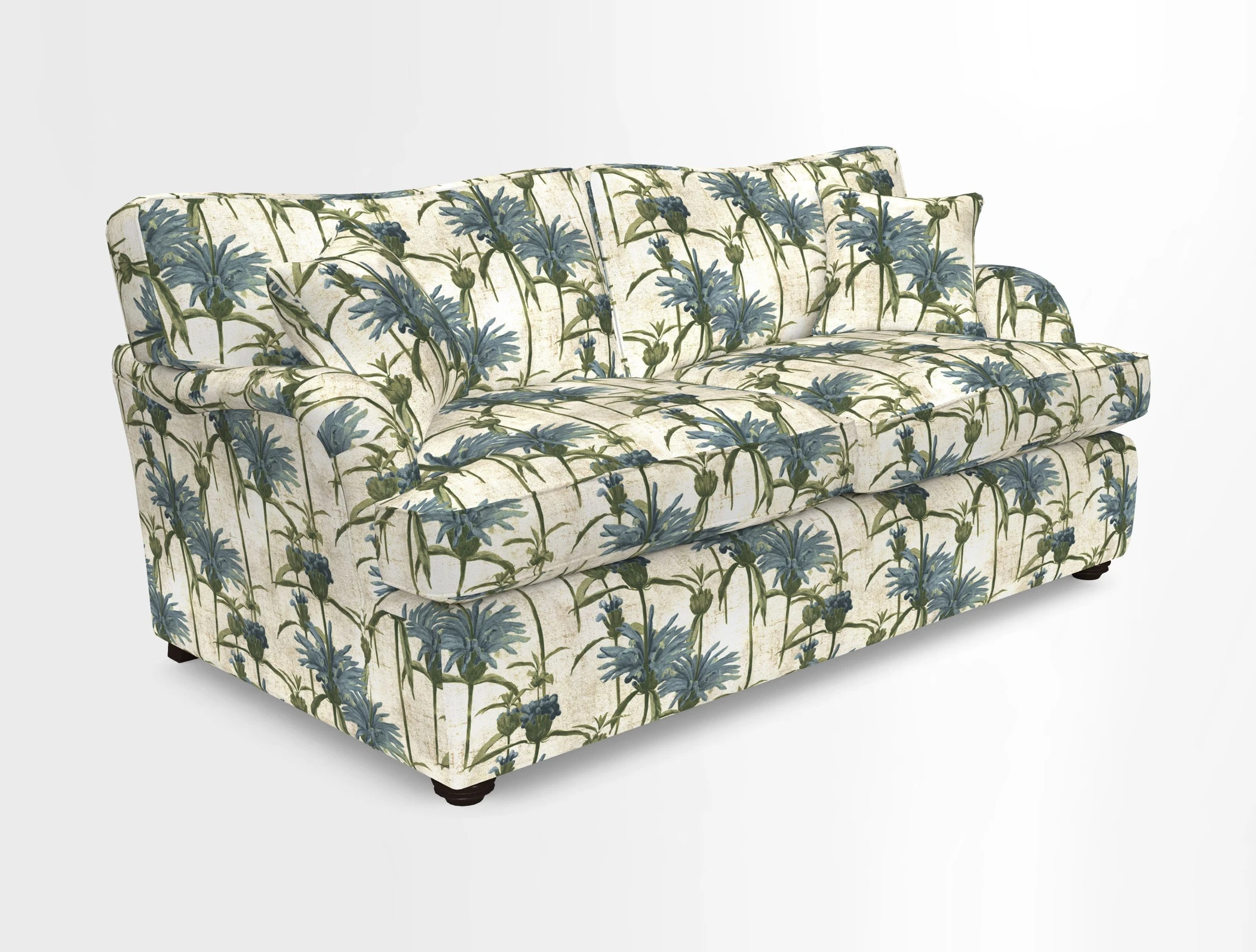 Alwinton 3 Seater Sofa Bed in Super Soft Velvet Navy