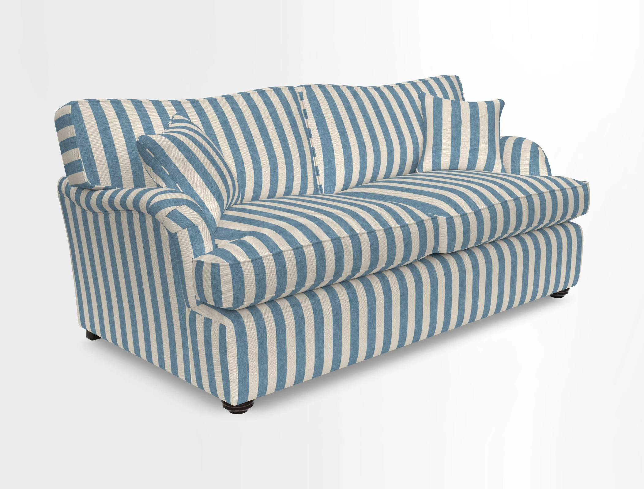 Alwinton 3 Seater Sofa Bed in Super Soft Velvet Navy