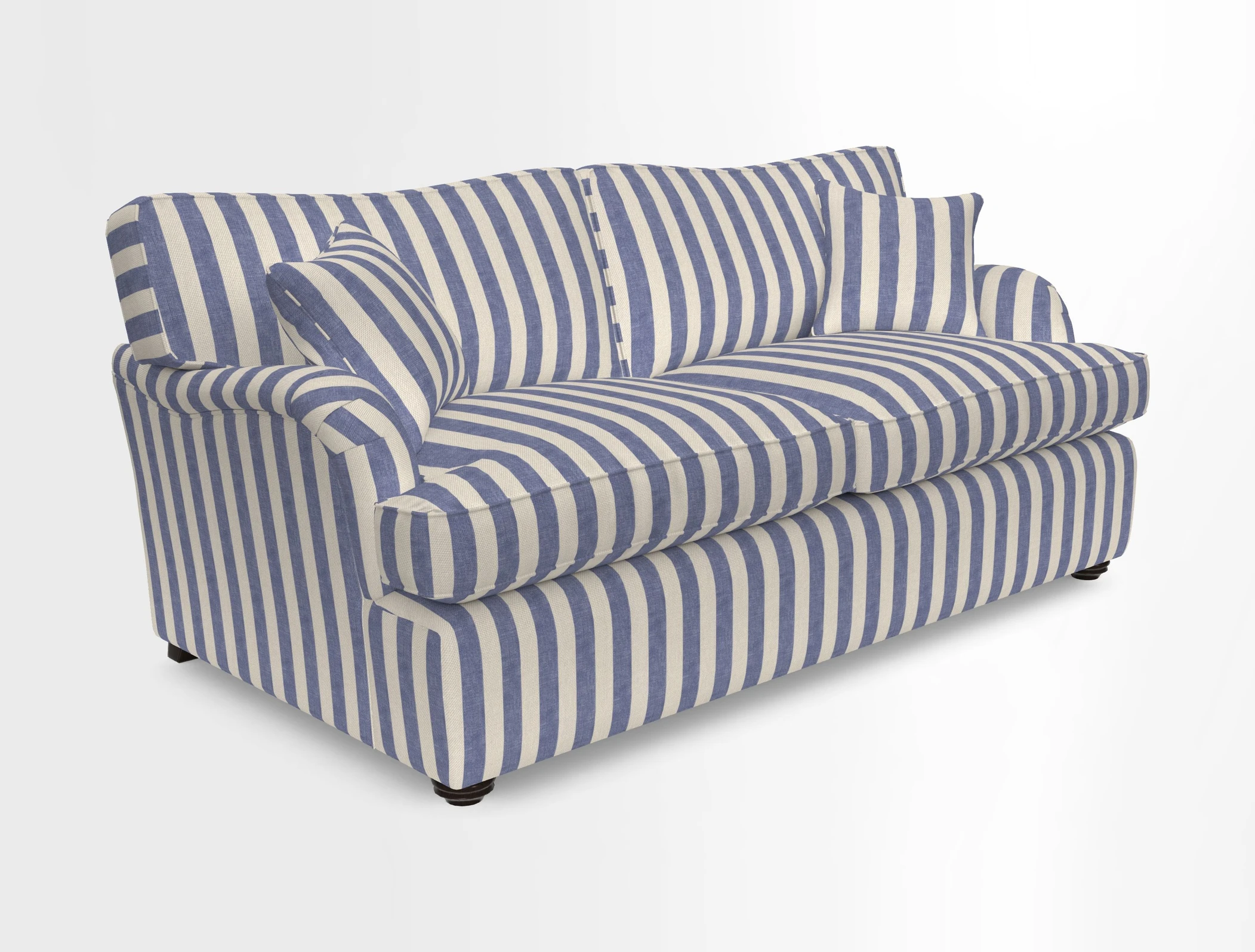 Alwinton 3 Seater Sofa Bed in Super Soft Velvet Navy