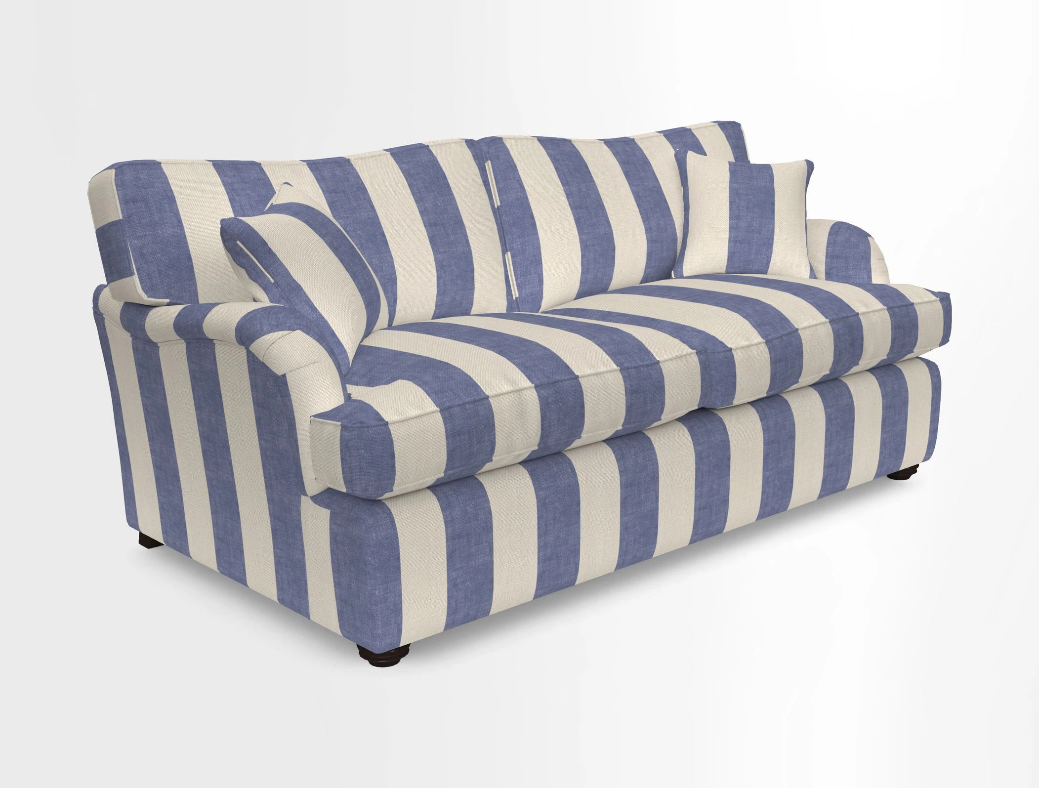 Alwinton 3 Seater Sofa Bed in Super Soft Velvet Navy