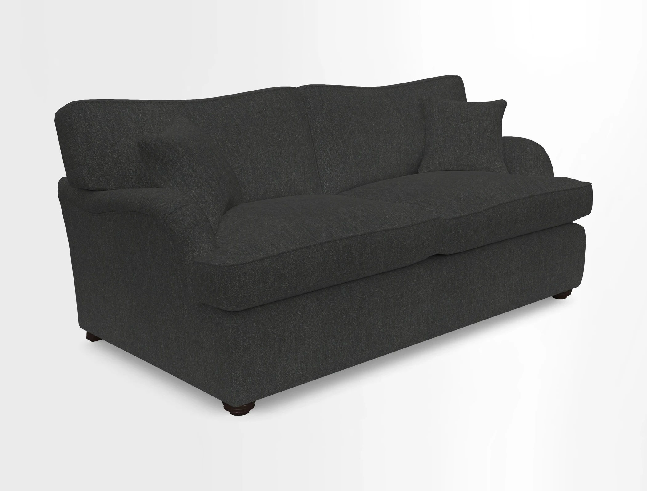 Alwinton 3 Seater Sofa Bed in Super Soft Velvet Navy