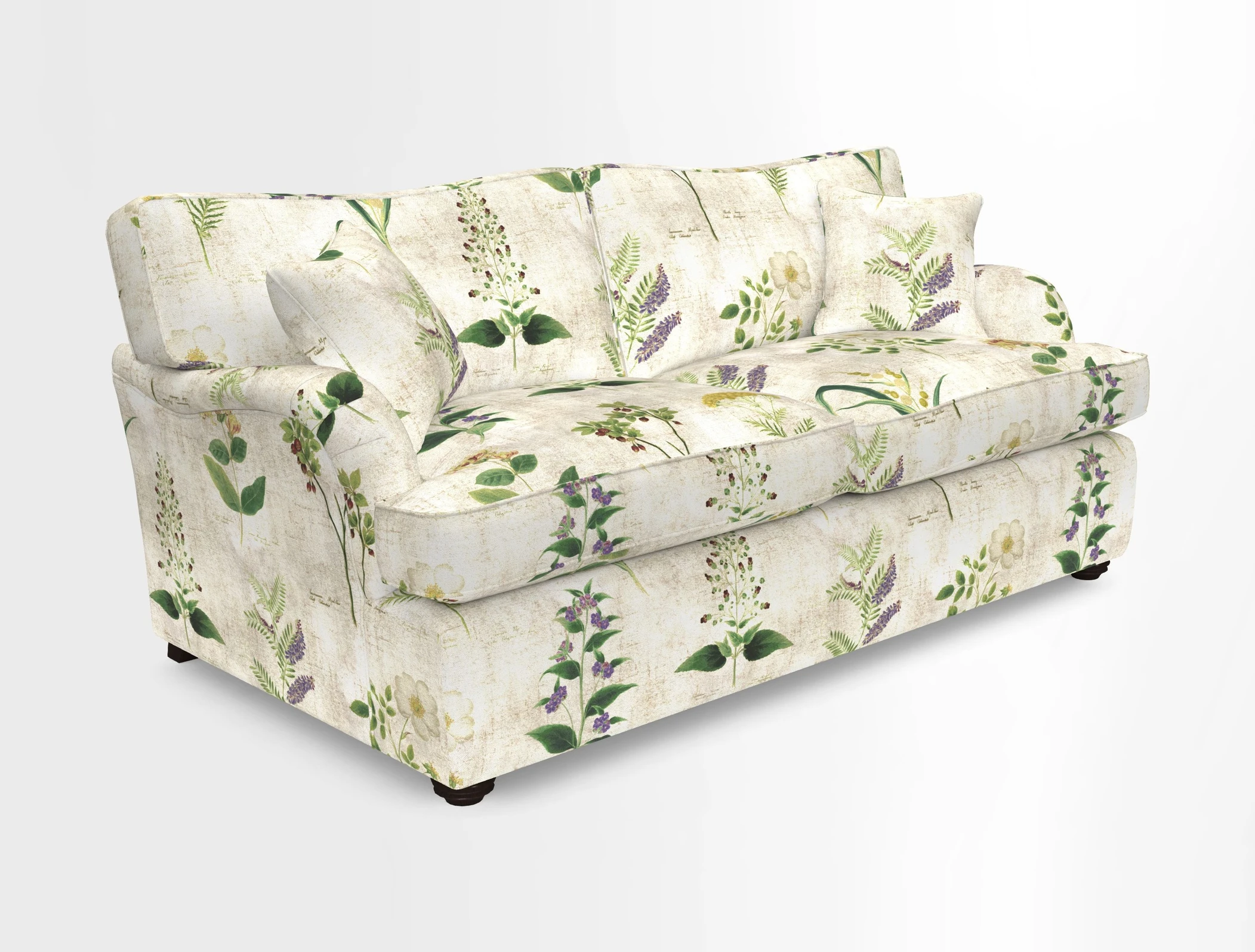 Alwinton 3 Seater Sofa Bed in Super Soft Velvet Navy