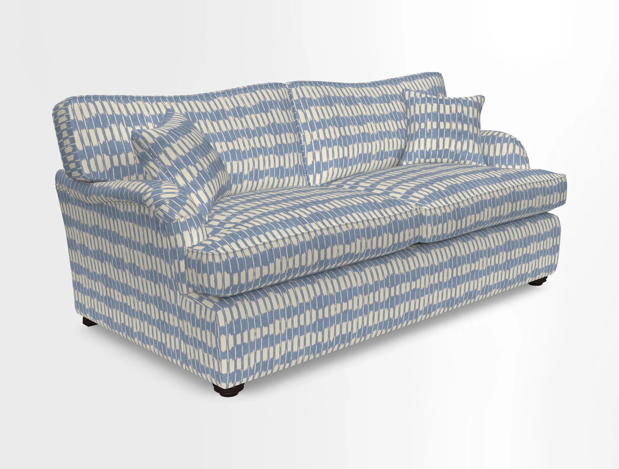 Alwinton 3 Seater Sofa Bed in Super Soft Velvet Navy