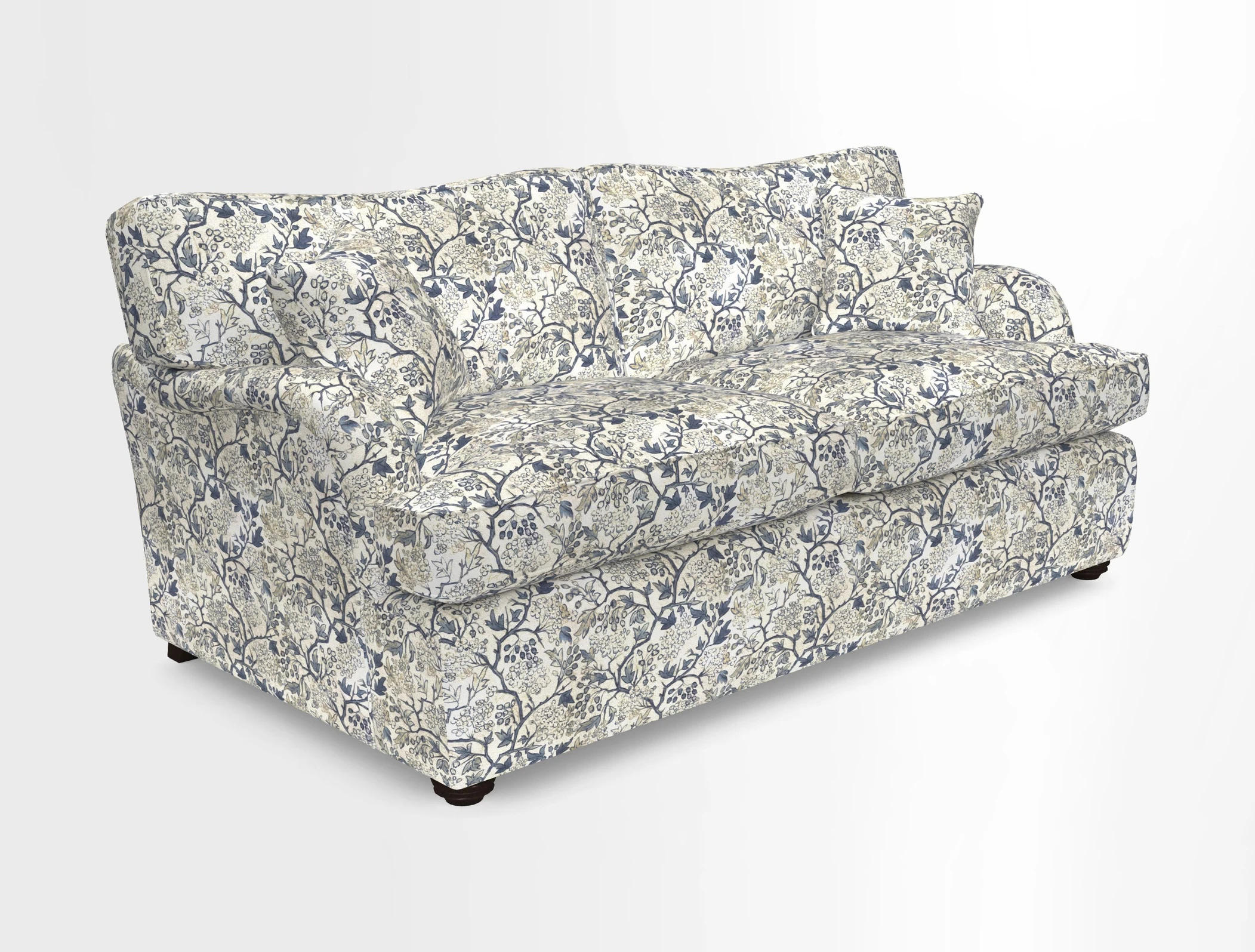 Alwinton 3 Seater Sofa Bed in Super Soft Velvet Navy