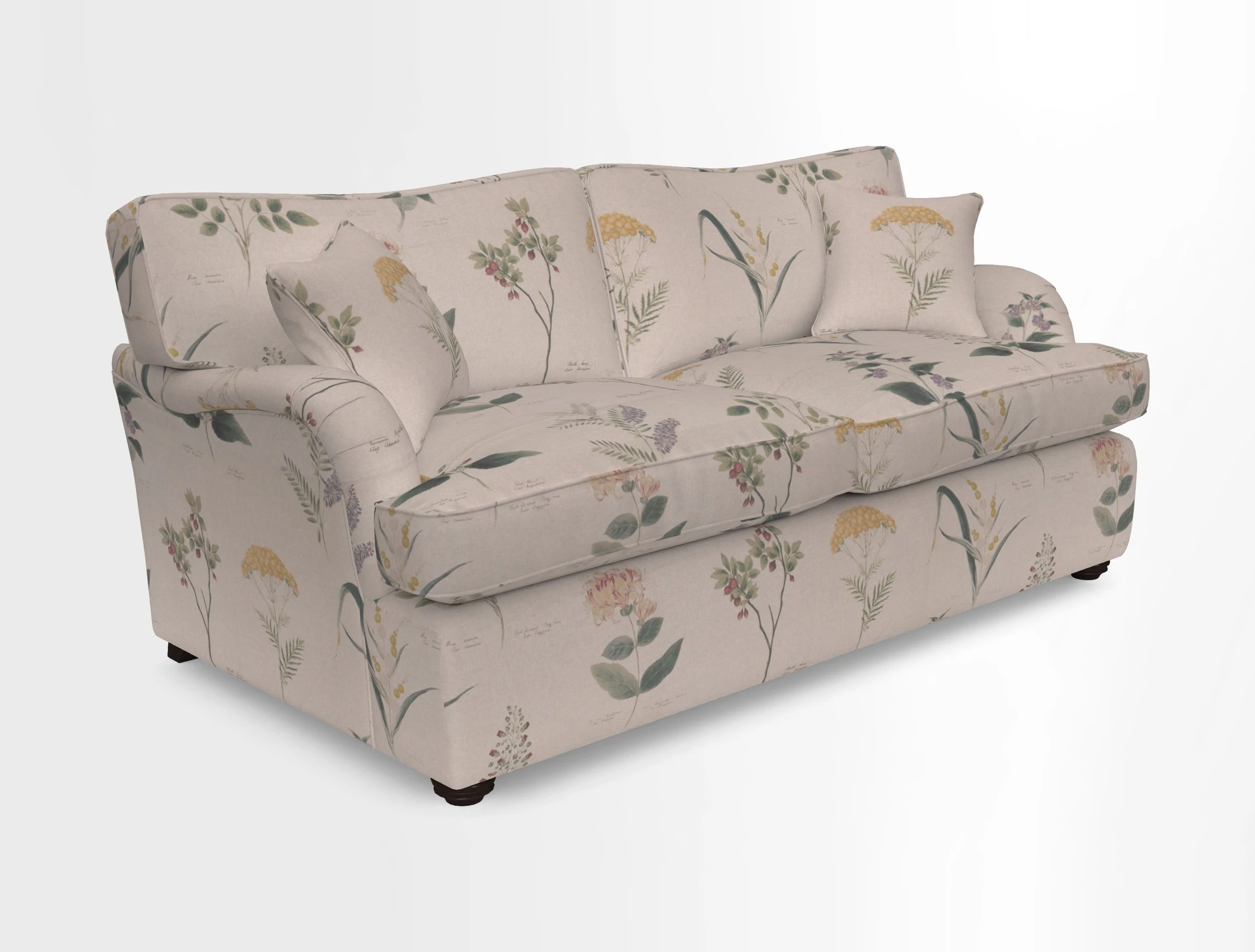 Alwinton 3 Seater Sofa Bed in Super Soft Velvet Navy