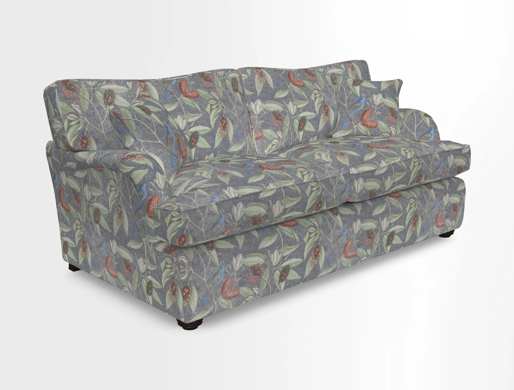 Alwinton 3 Seater Sofa Bed in Super Soft Velvet Navy