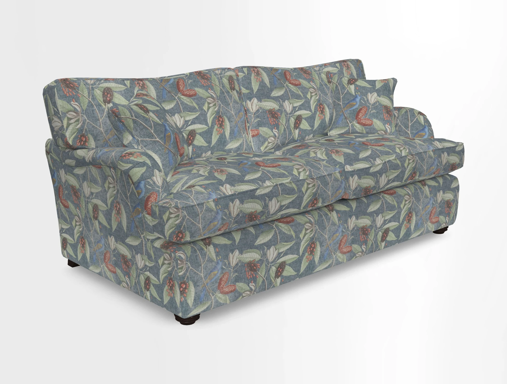 Alwinton 3 Seater Sofa Bed in Super Soft Velvet Navy