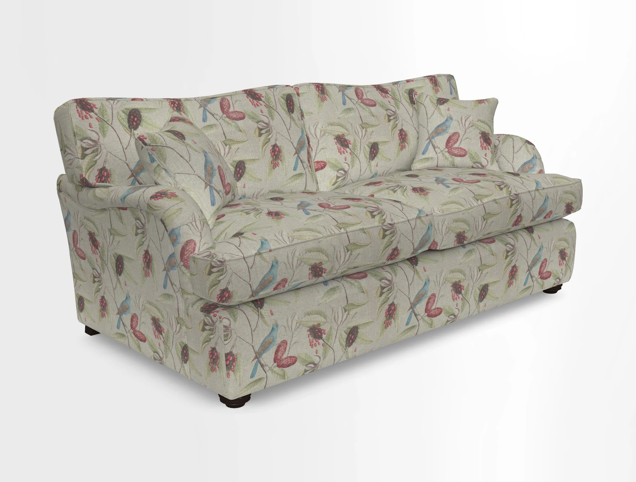Alwinton 3 Seater Sofa Bed in Super Soft Velvet Navy