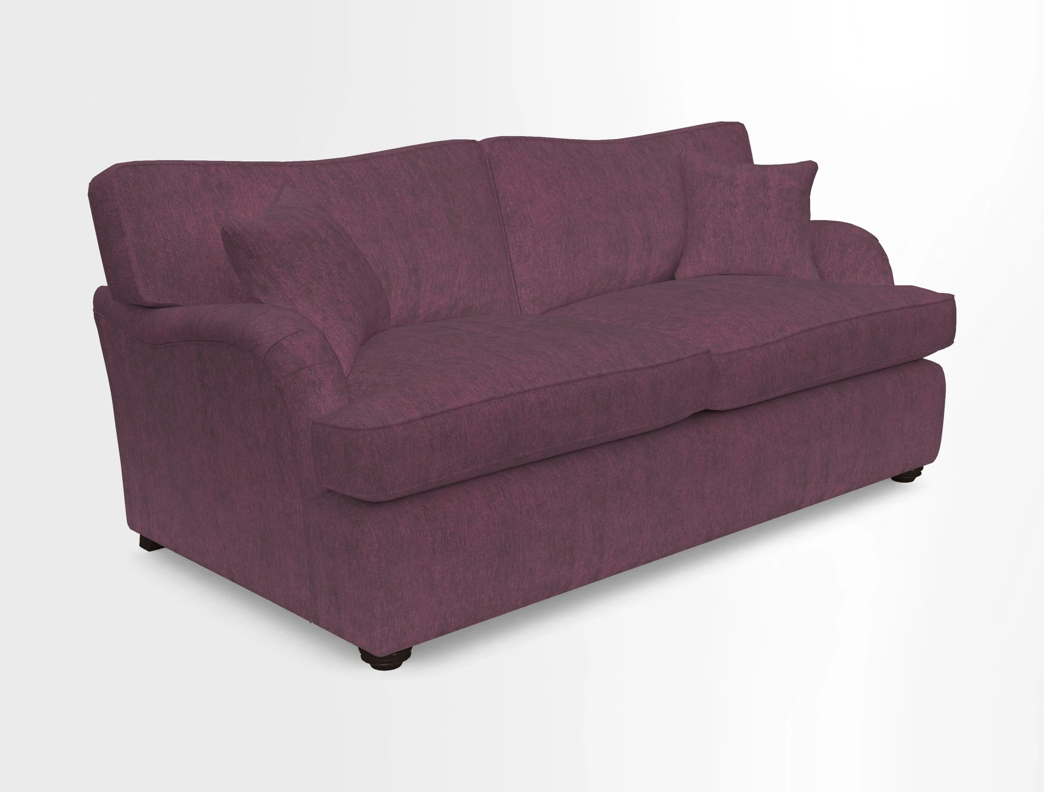 Alwinton 3 Seater Sofa Bed in Super Soft Velvet Navy