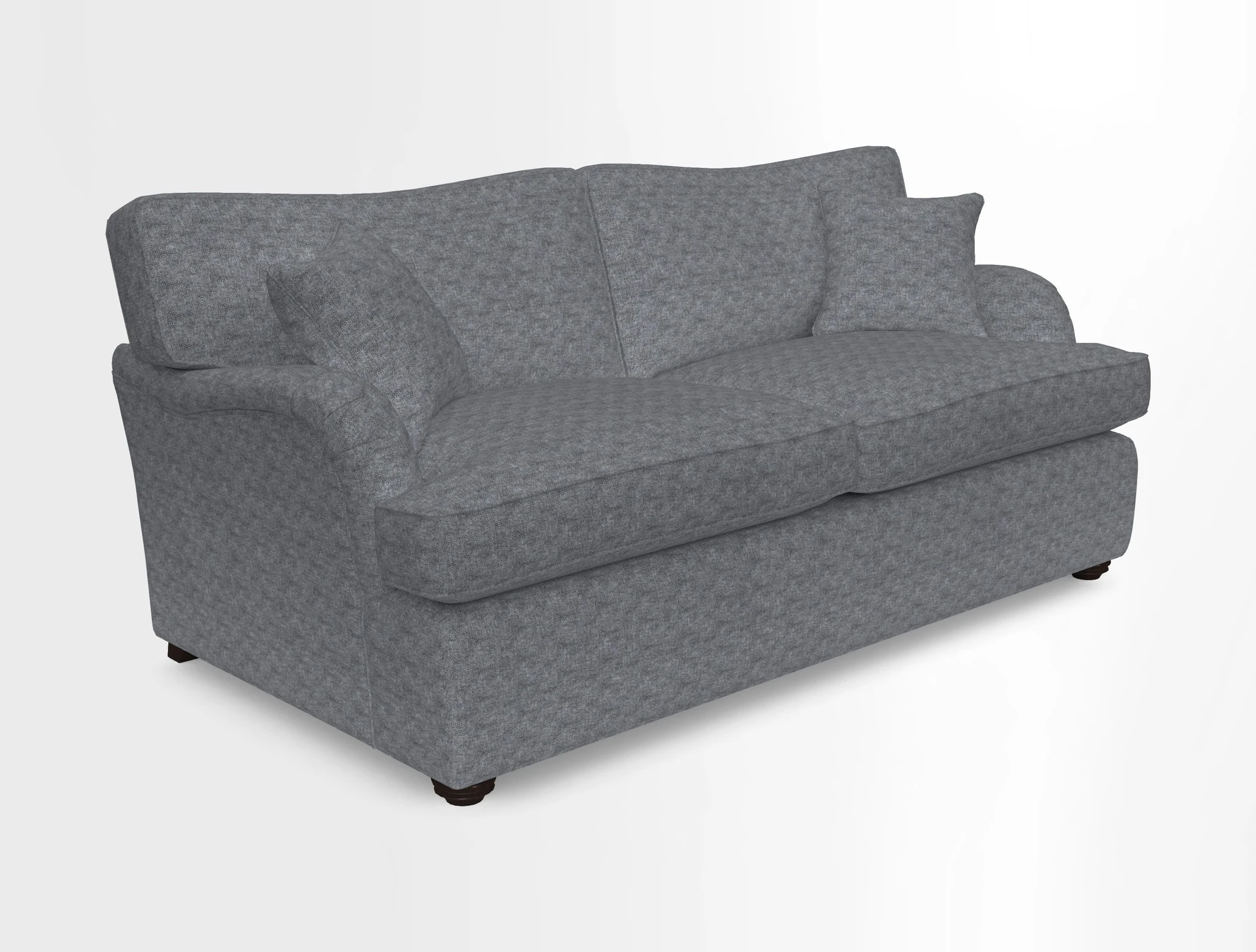 Alwinton 3 Seater Sofa Bed in Super Soft Velvet Navy