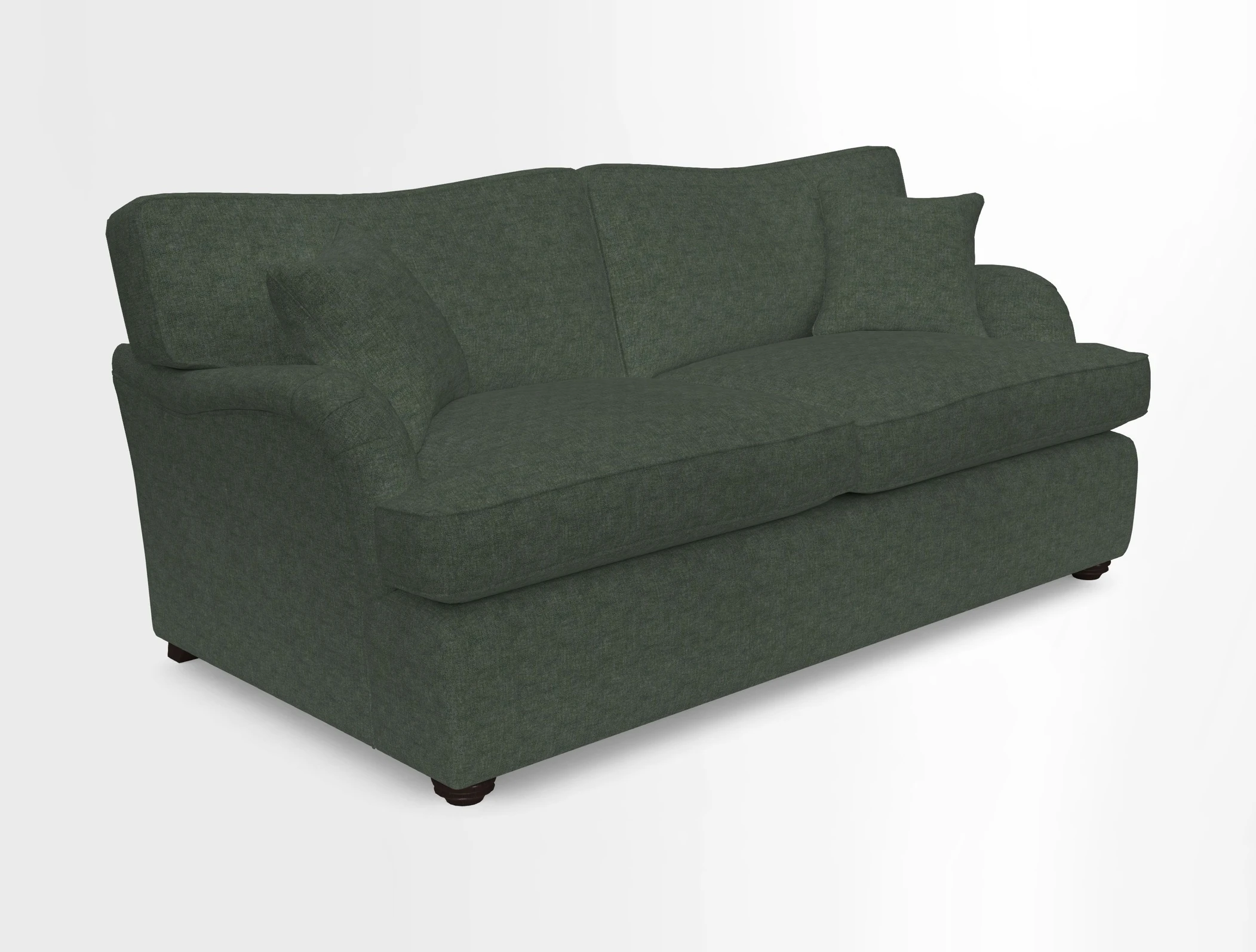Alwinton 3 Seater Sofa Bed in Super Soft Velvet Navy