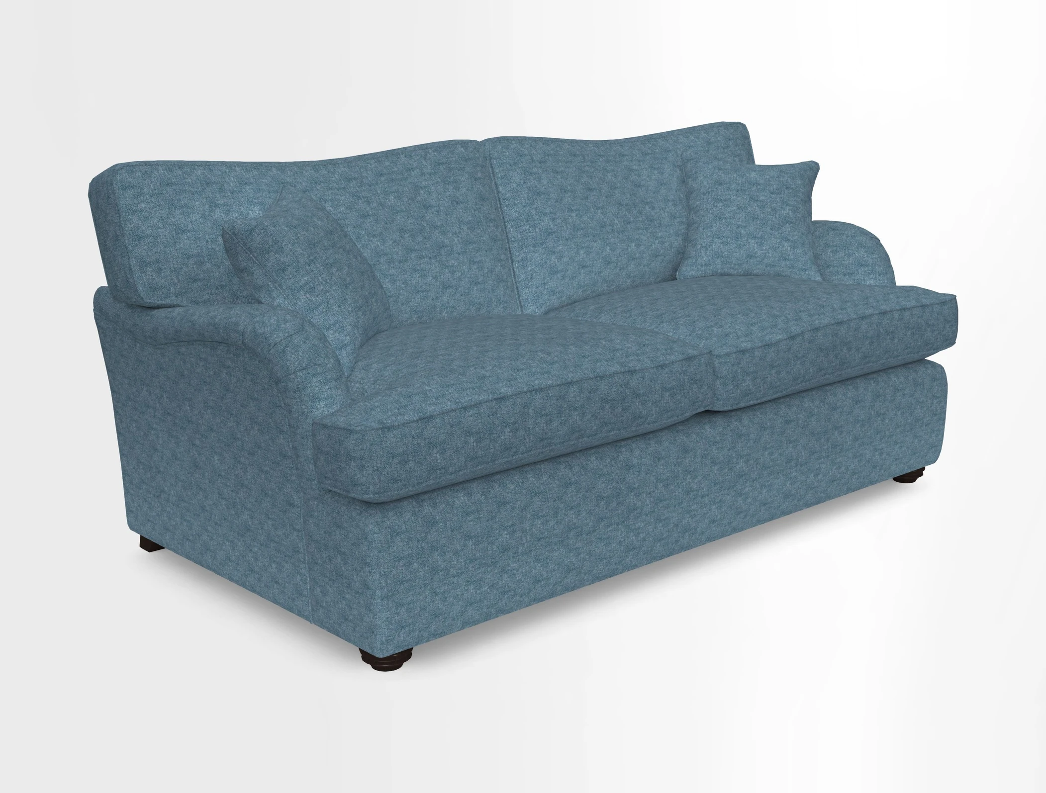 Alwinton 3 Seater Sofa Bed in Super Soft Velvet Navy