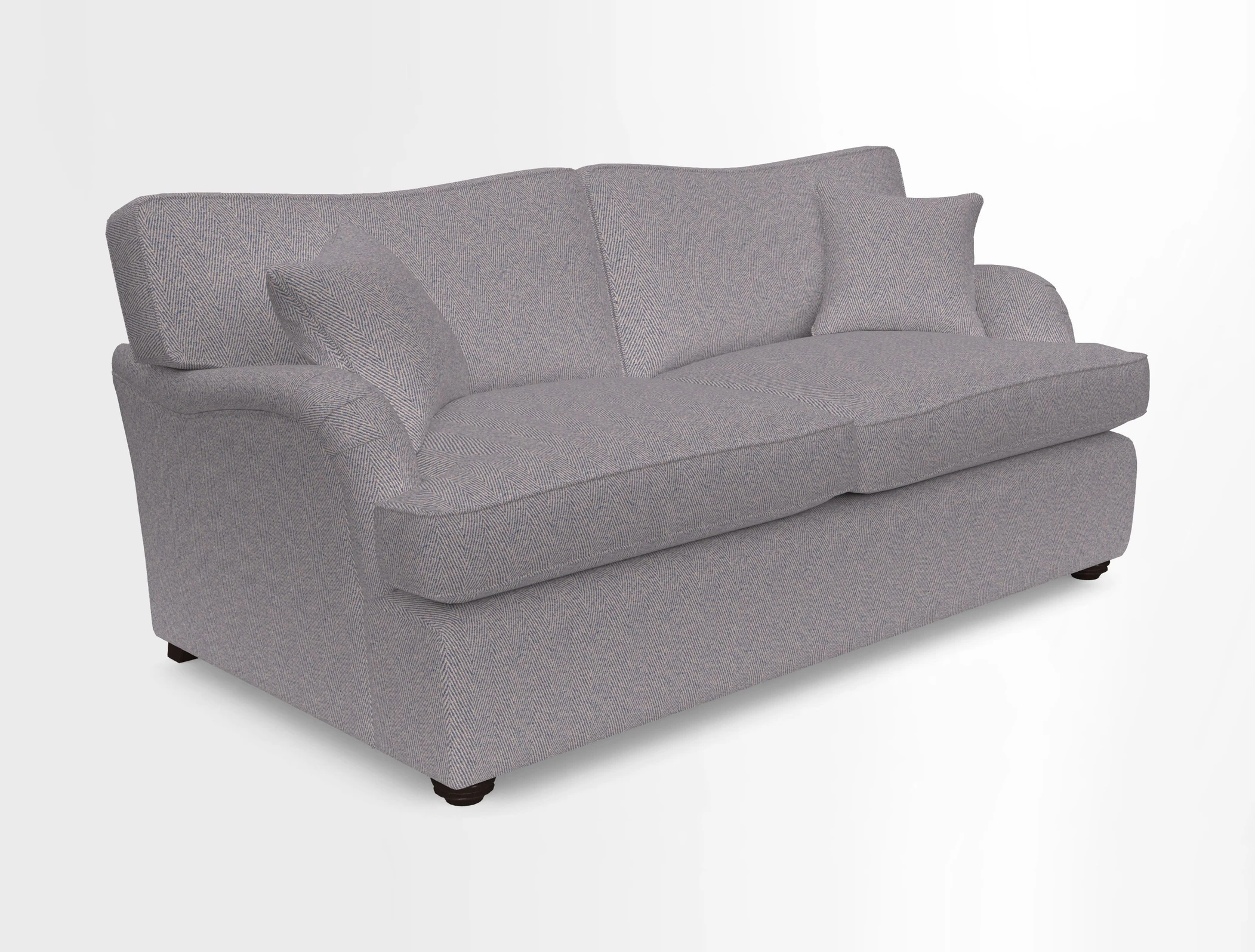 Alwinton 3 Seater Sofa Bed in Super Soft Velvet Navy