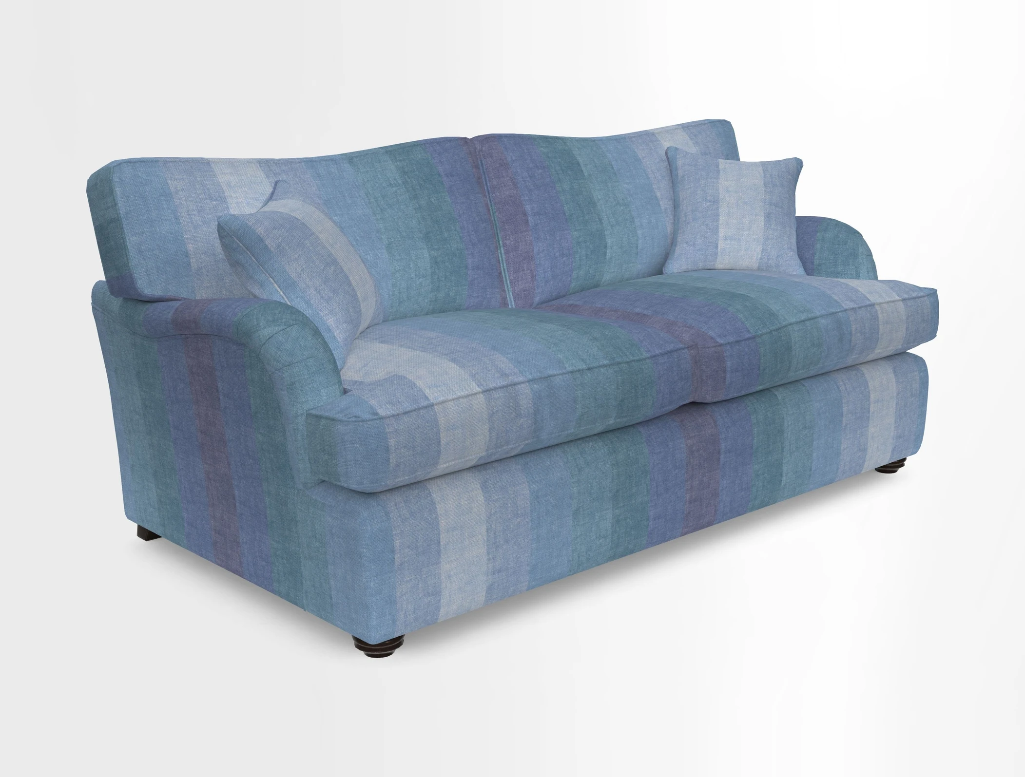 Alwinton 3 Seater Sofa Bed in Super Soft Velvet Navy
