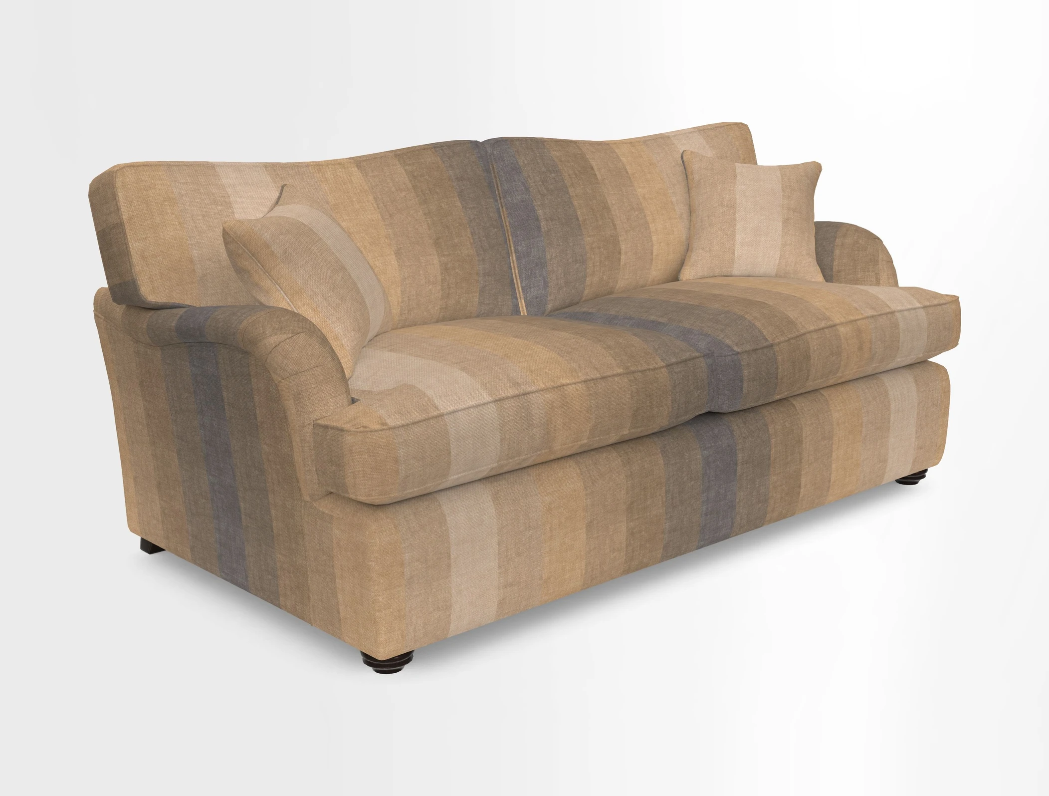 Alwinton 3 Seater Sofa Bed in Super Soft Velvet Navy