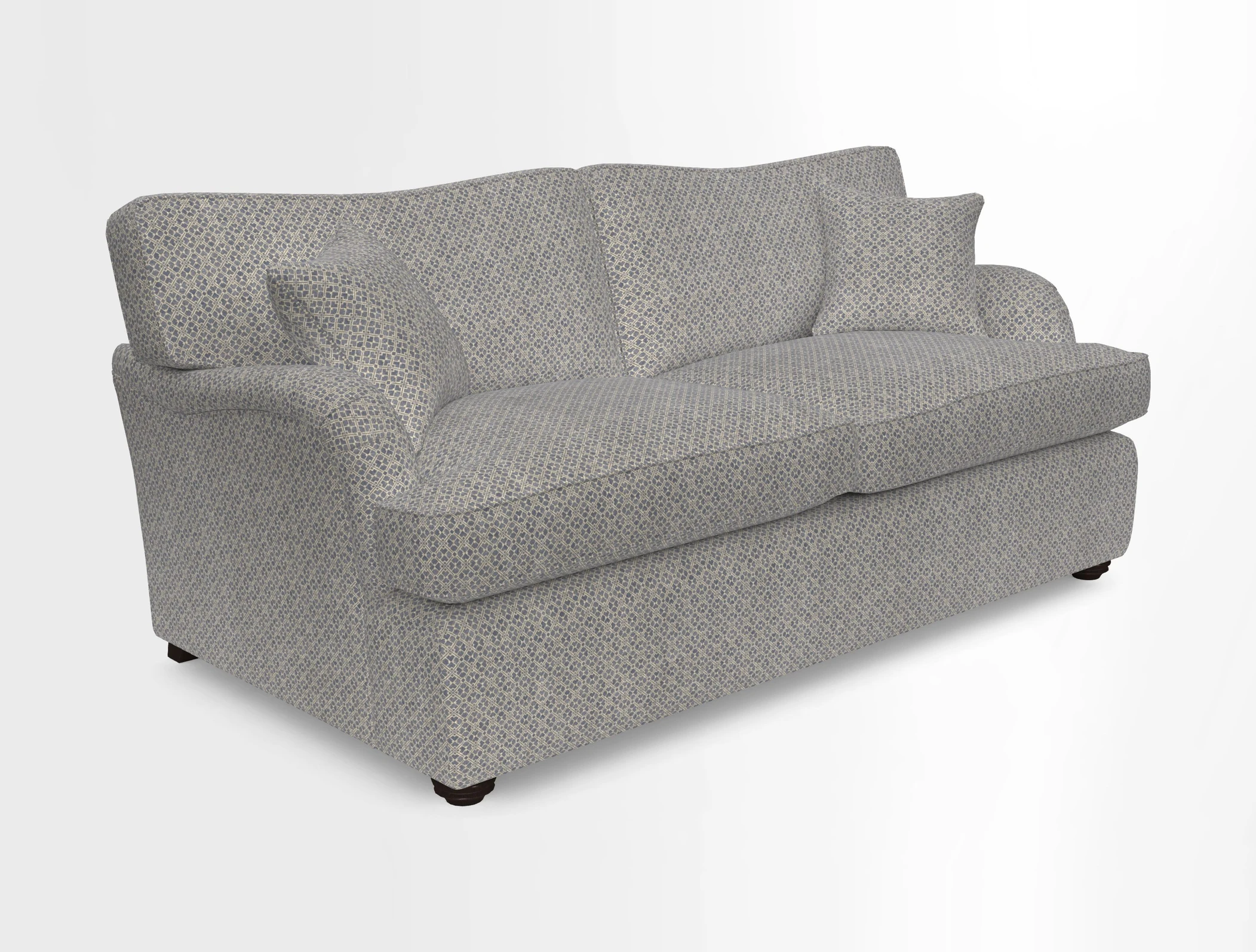 Alwinton 3 Seater Sofa Bed in Super Soft Velvet Navy