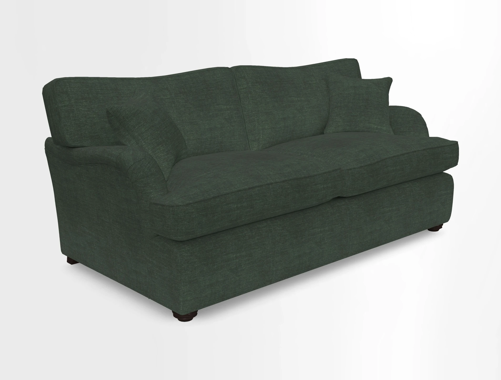 Alwinton 3 Seater Sofa Bed in Super Soft Velvet Navy