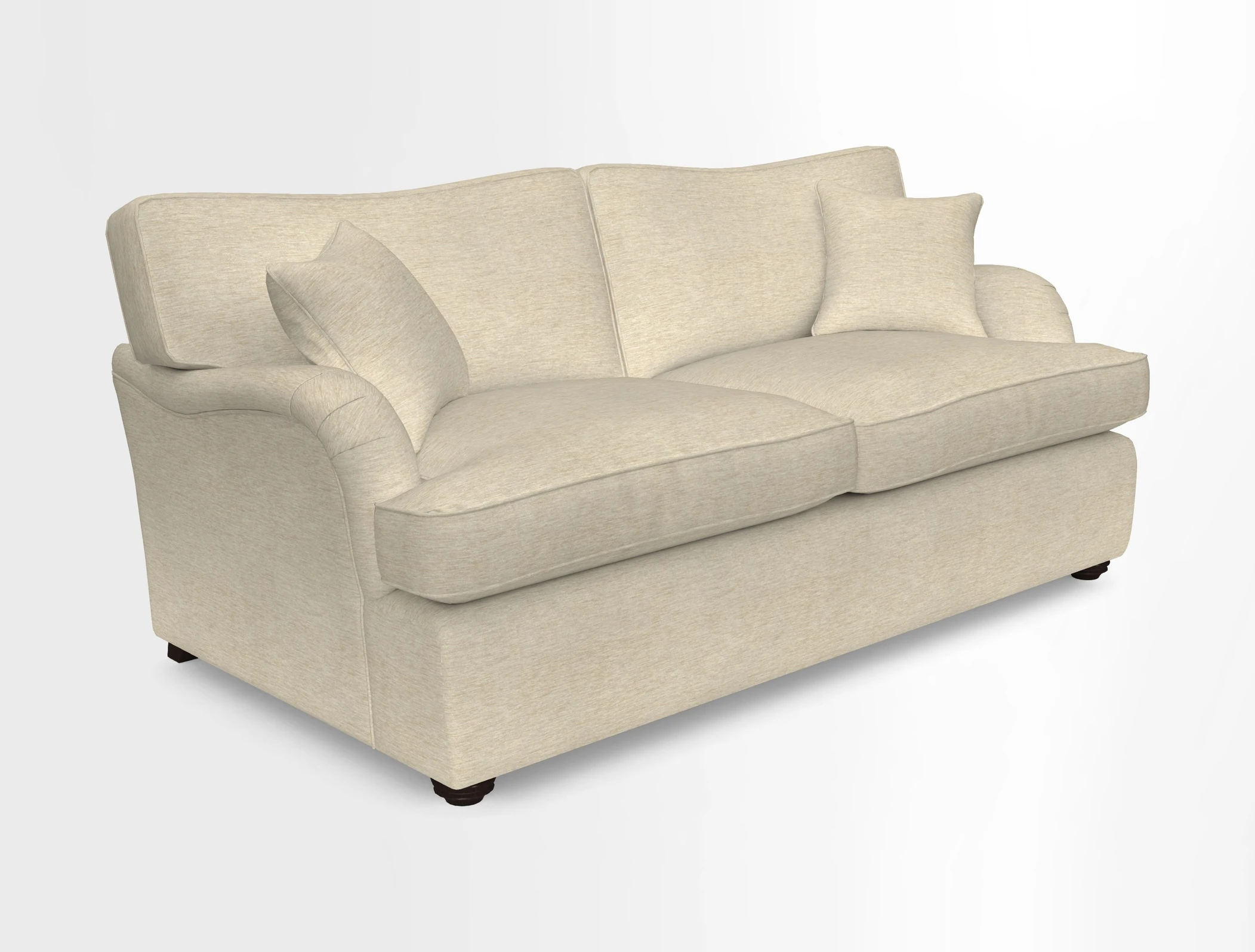 Alwinton 3 Seater Sofa Bed in Super Soft Velvet Navy