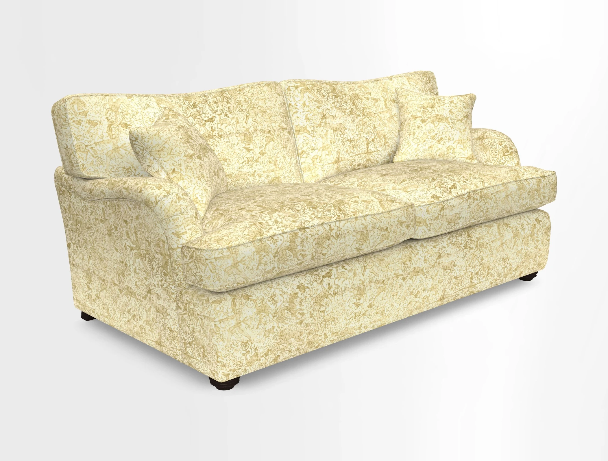 Alwinton 3 Seater Sofa Bed in Super Soft Velvet Navy